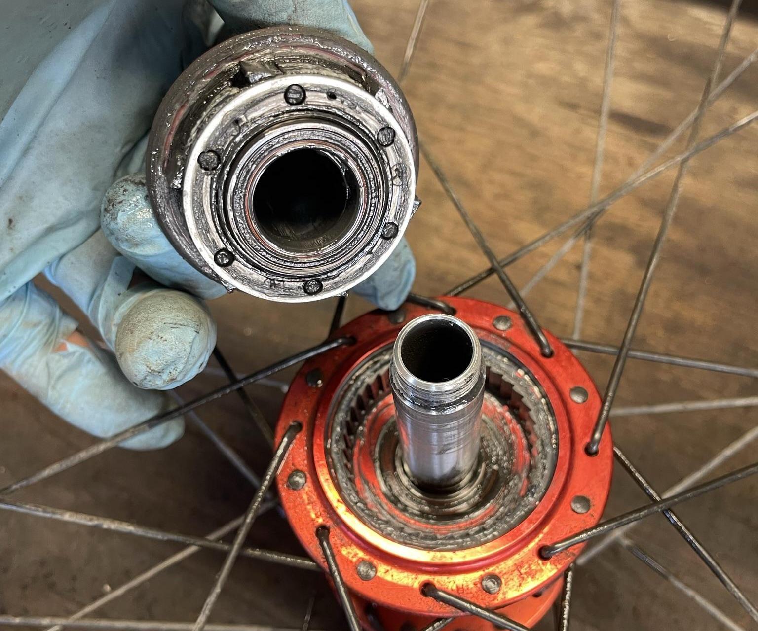 Servicing the Cassette and Pawls on an XD Driver