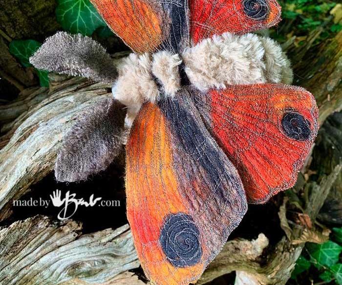 Fuzzy Fibre Moth From Scraps
