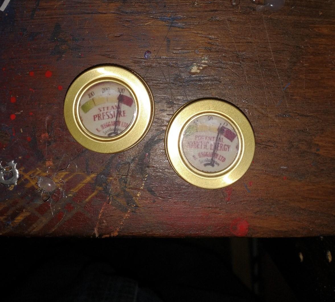 Steampunk Cosplay Gauges