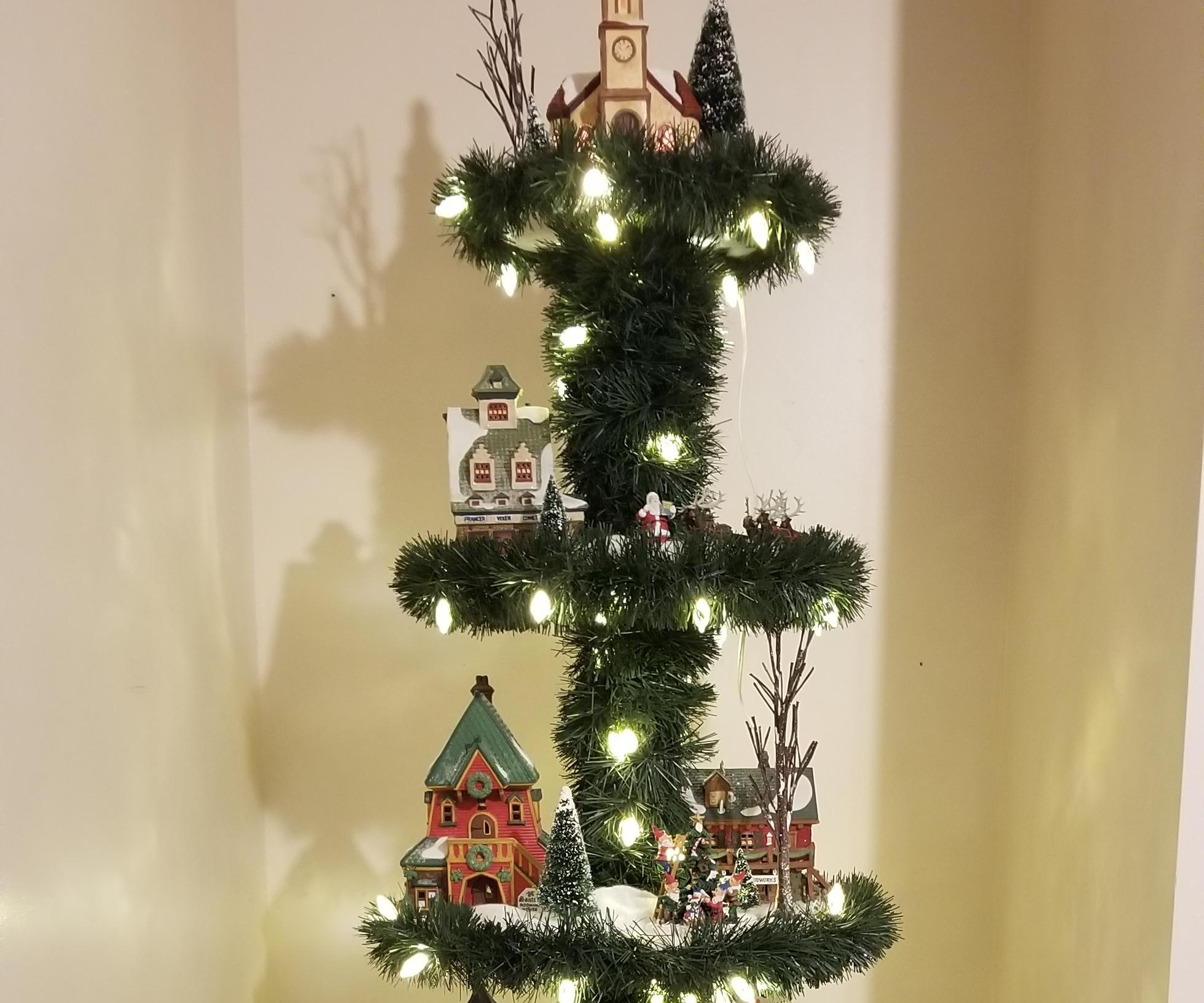 Christmas Village Tree