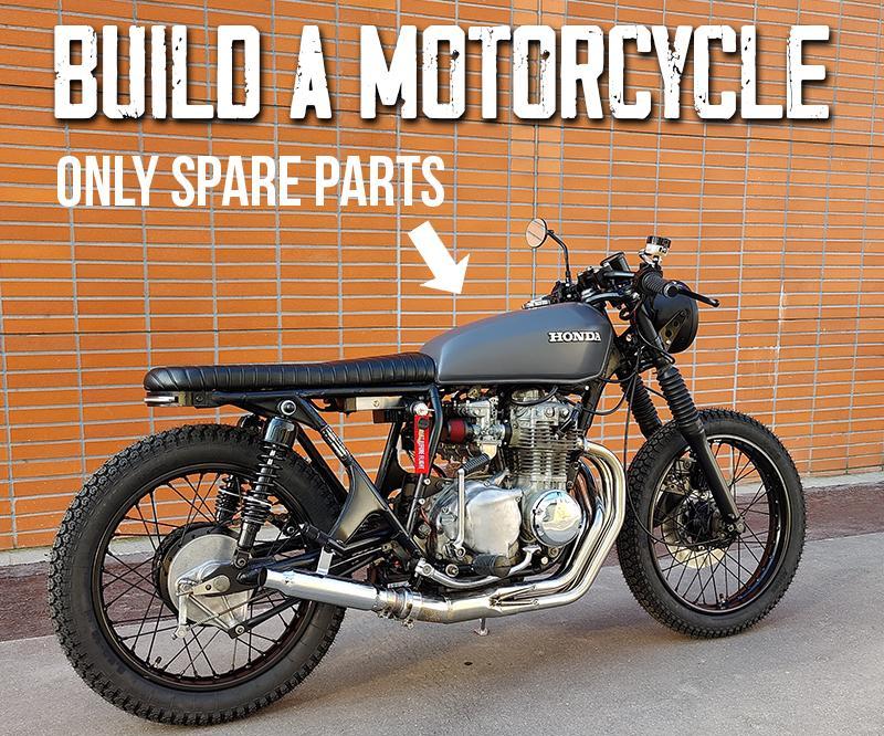Build a REAL Motorcycle Only From SCRAP!