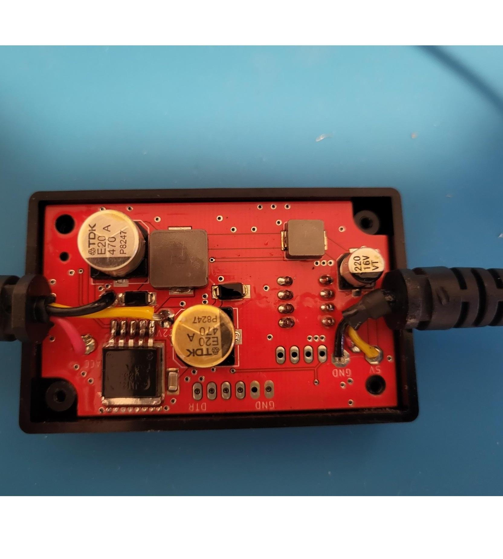 Dash Camera Power Supply With Ultra Low "power Off" Consumption (50uA)