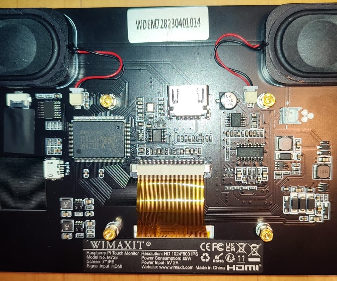 RPi GPIO 7" HDMI LCD BACKLIGHT CONTROL