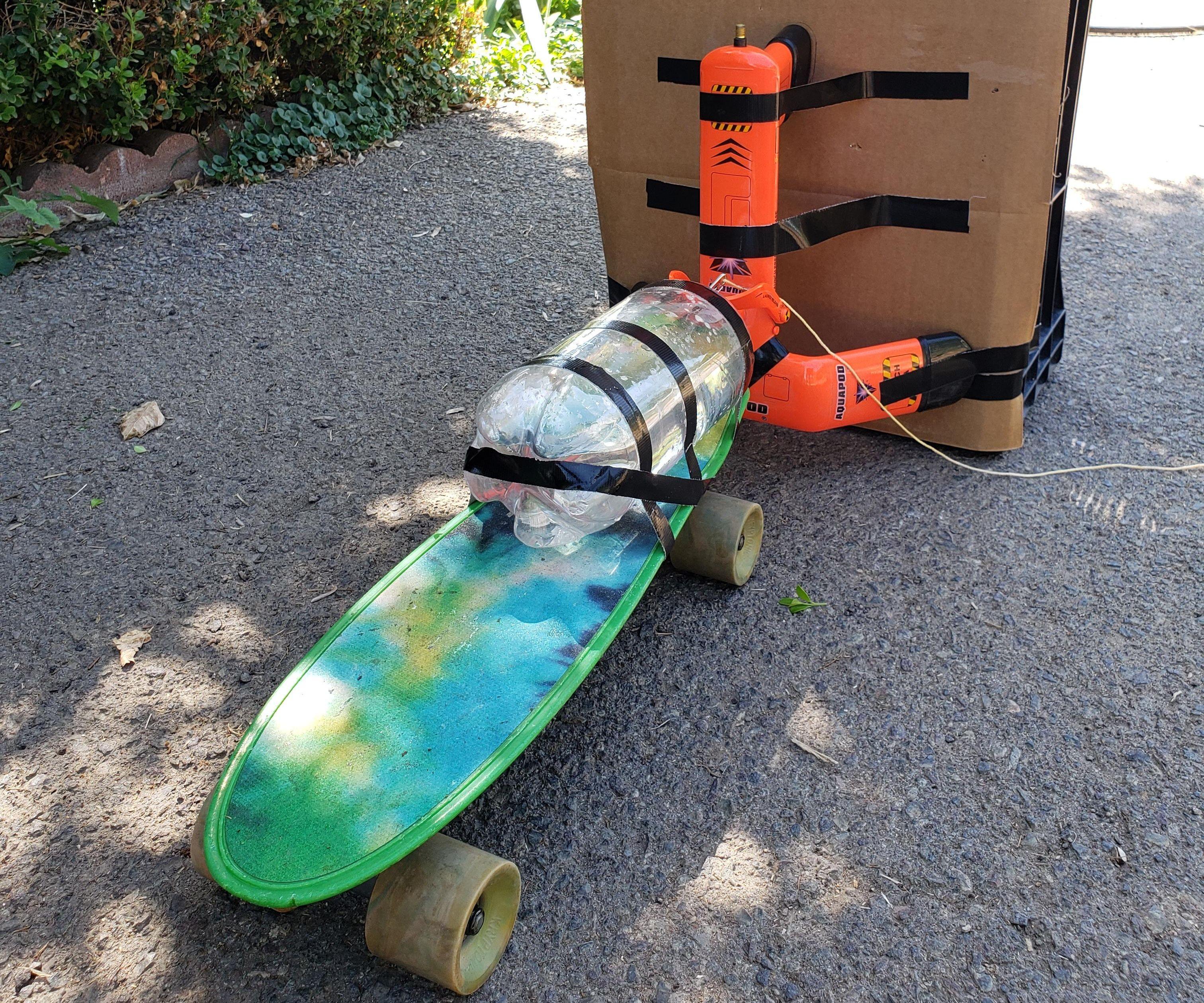 Water Jet Propelled Car