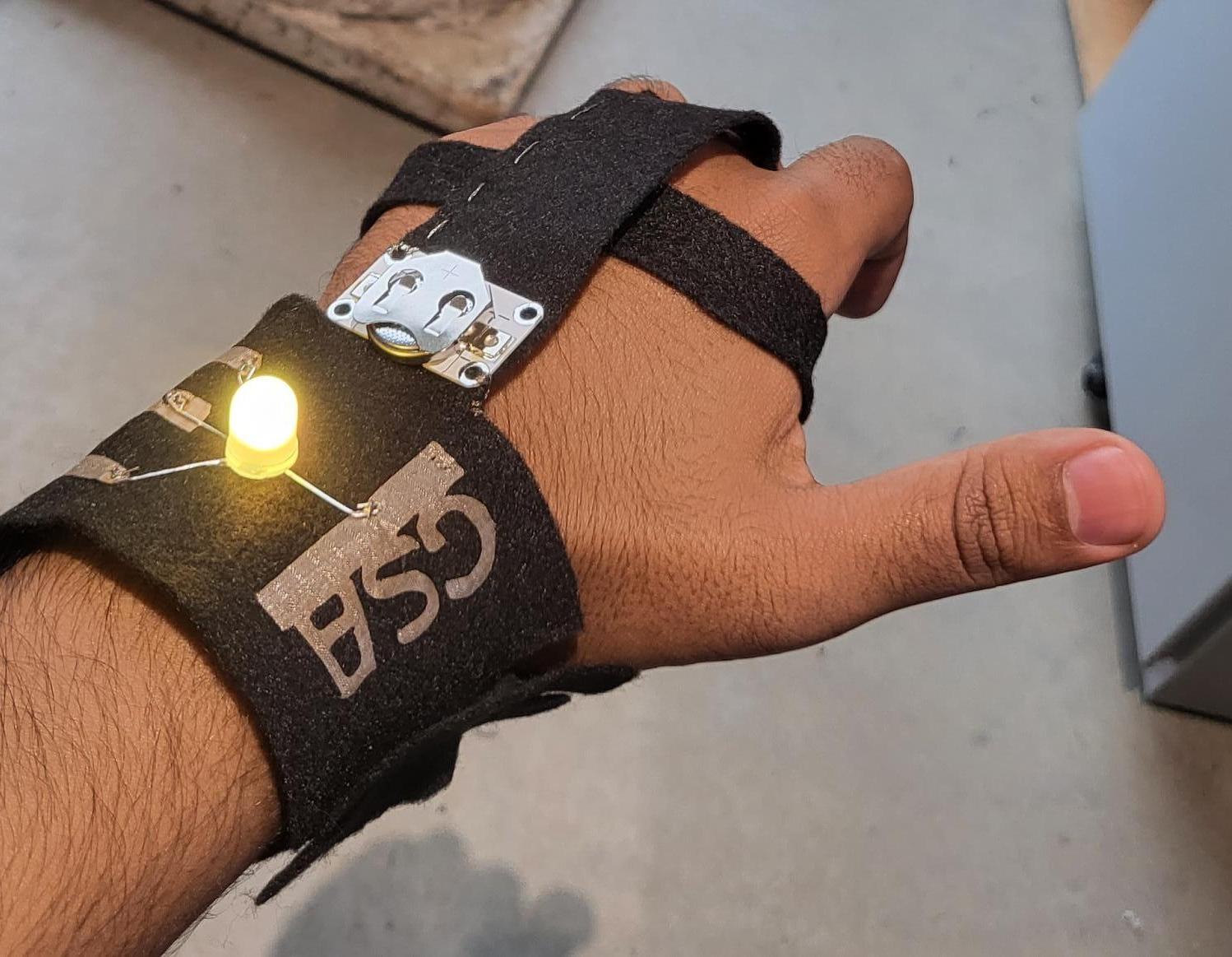 Participation Enhancement Glove- DIY Soft Circuit