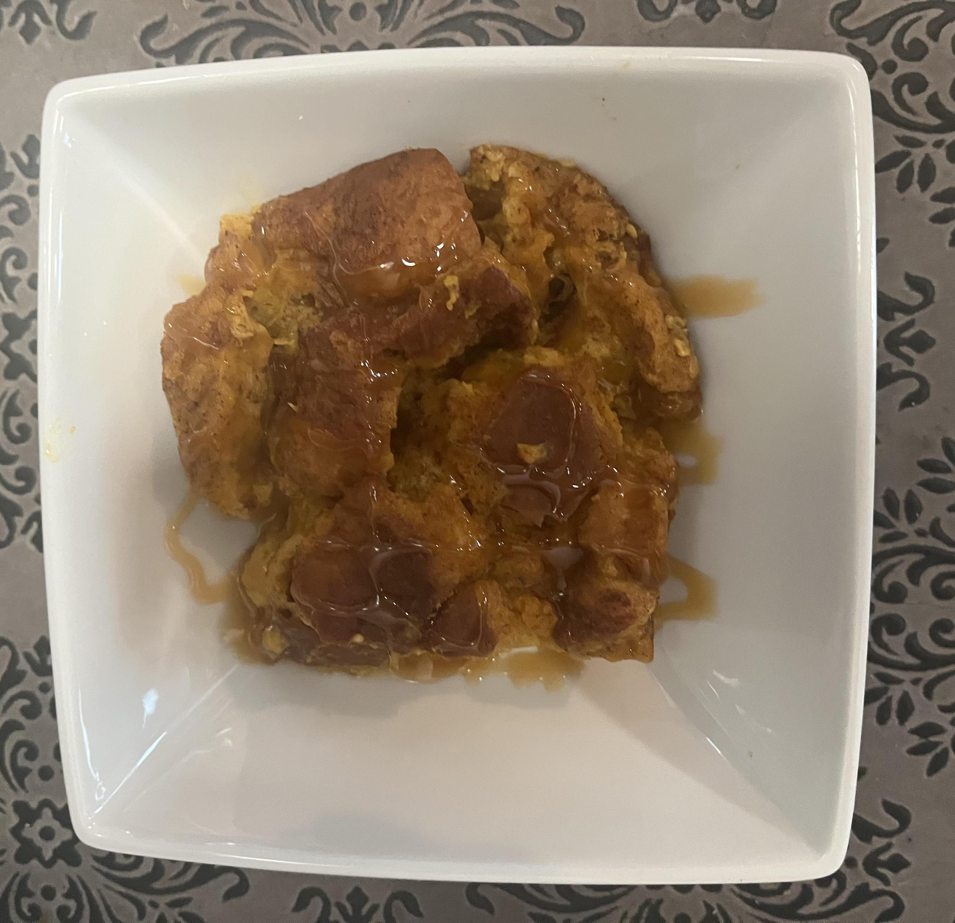 Pumpkin Bread Pudding