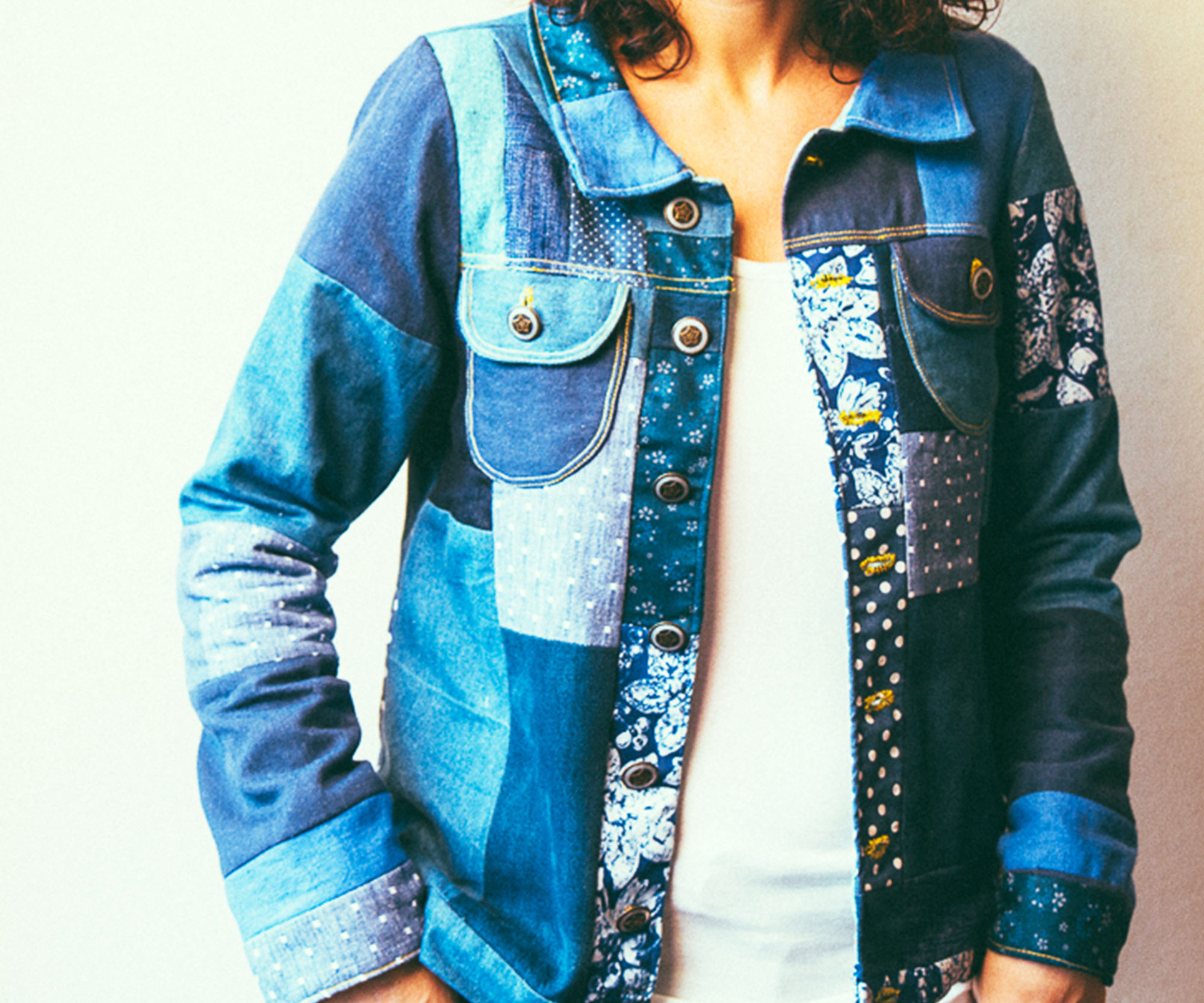 Patchwork Denim Jacket