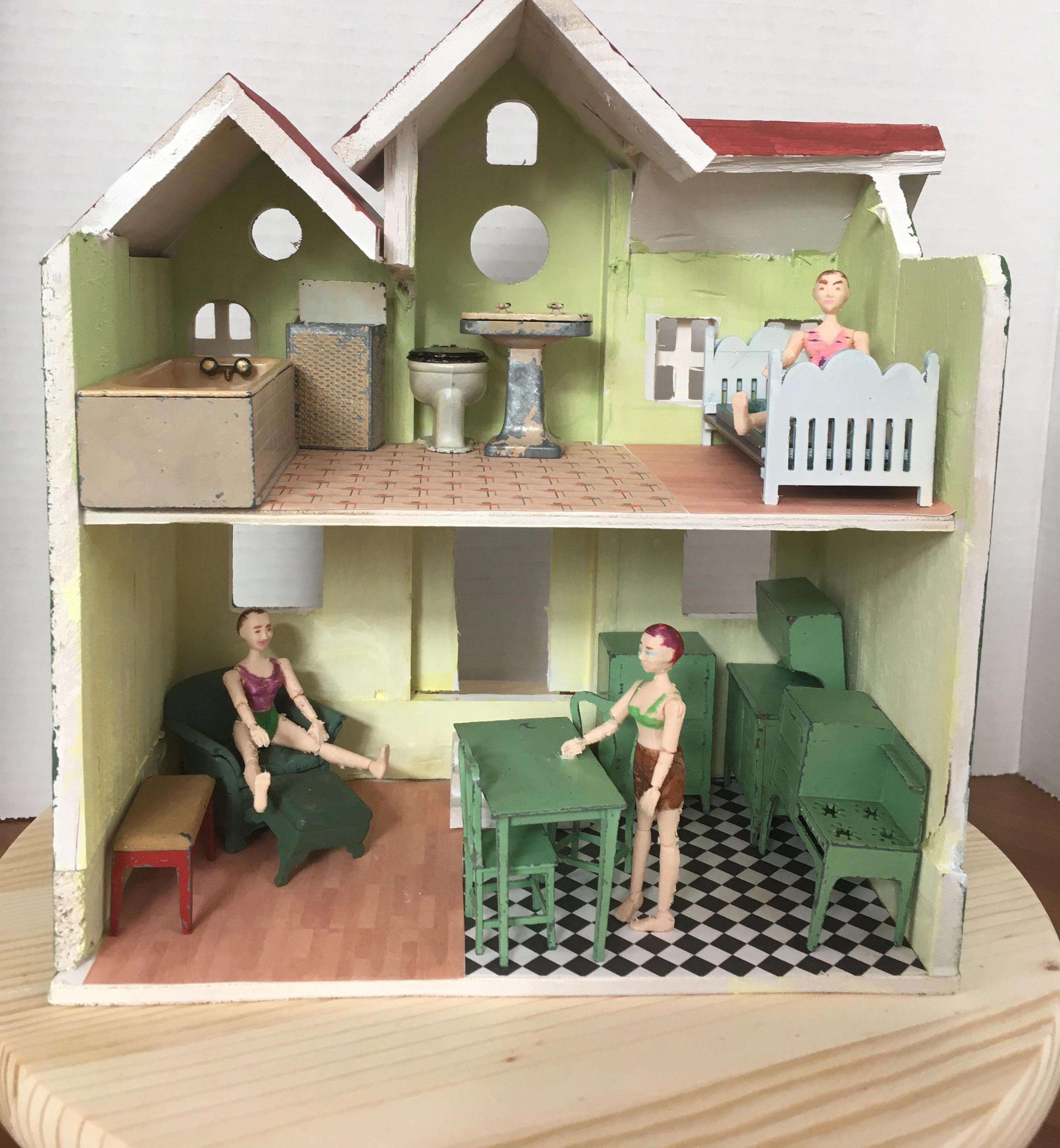 Tootsietoy Dollhouse From Bird Feeder