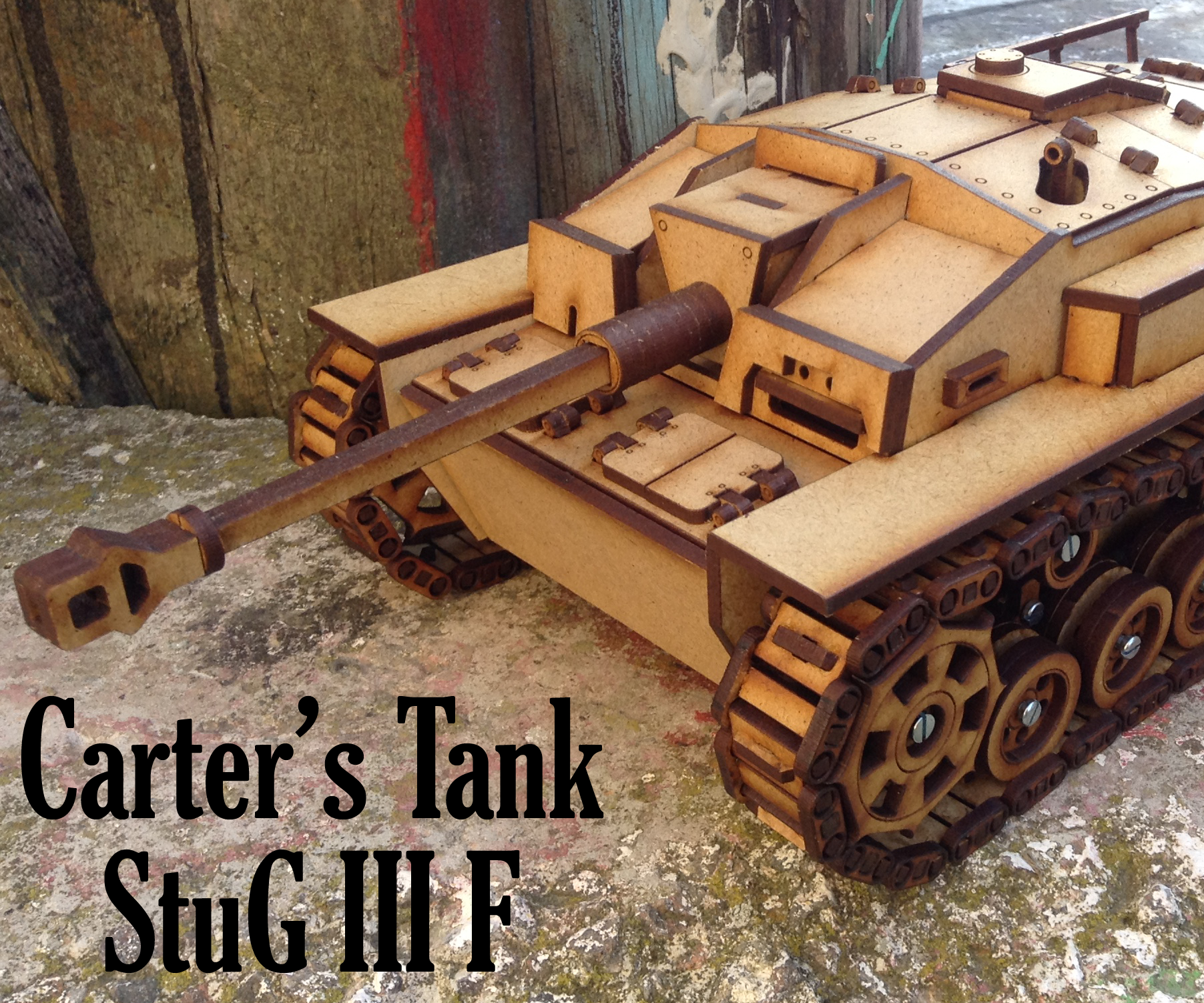 Carter's Lasercut Tank - StuG III Ausf. F