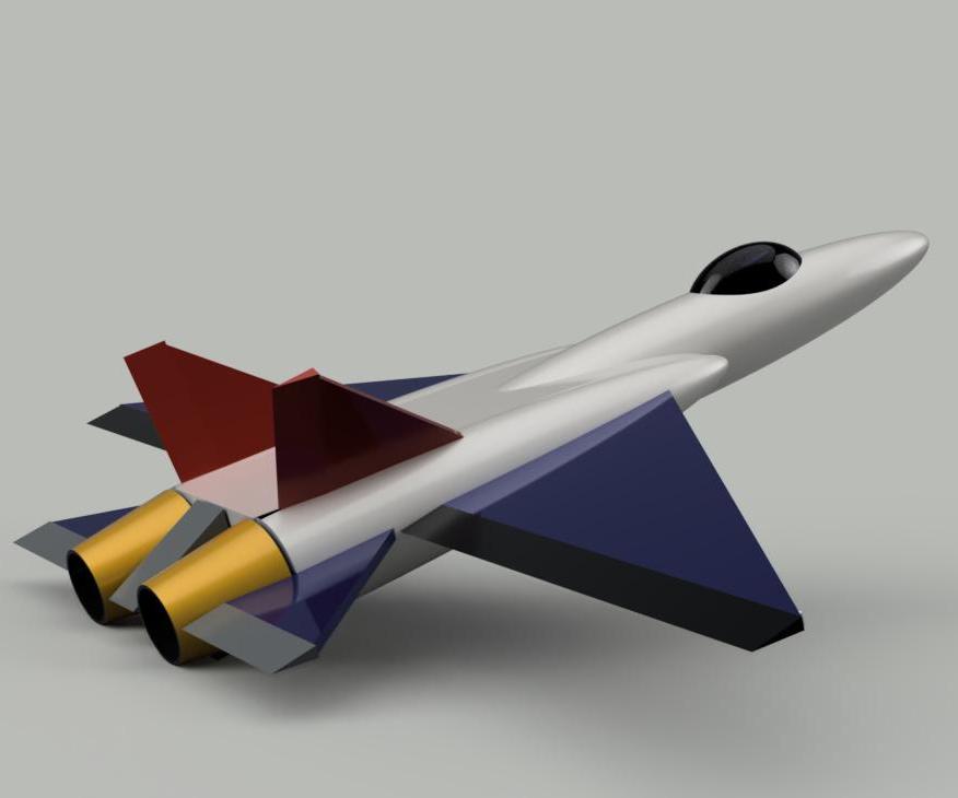 Lockheed Martin F-35 Raptor in #Tinkercad and # Fusion 360