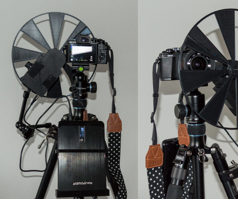 Interval Exposure Light Painting