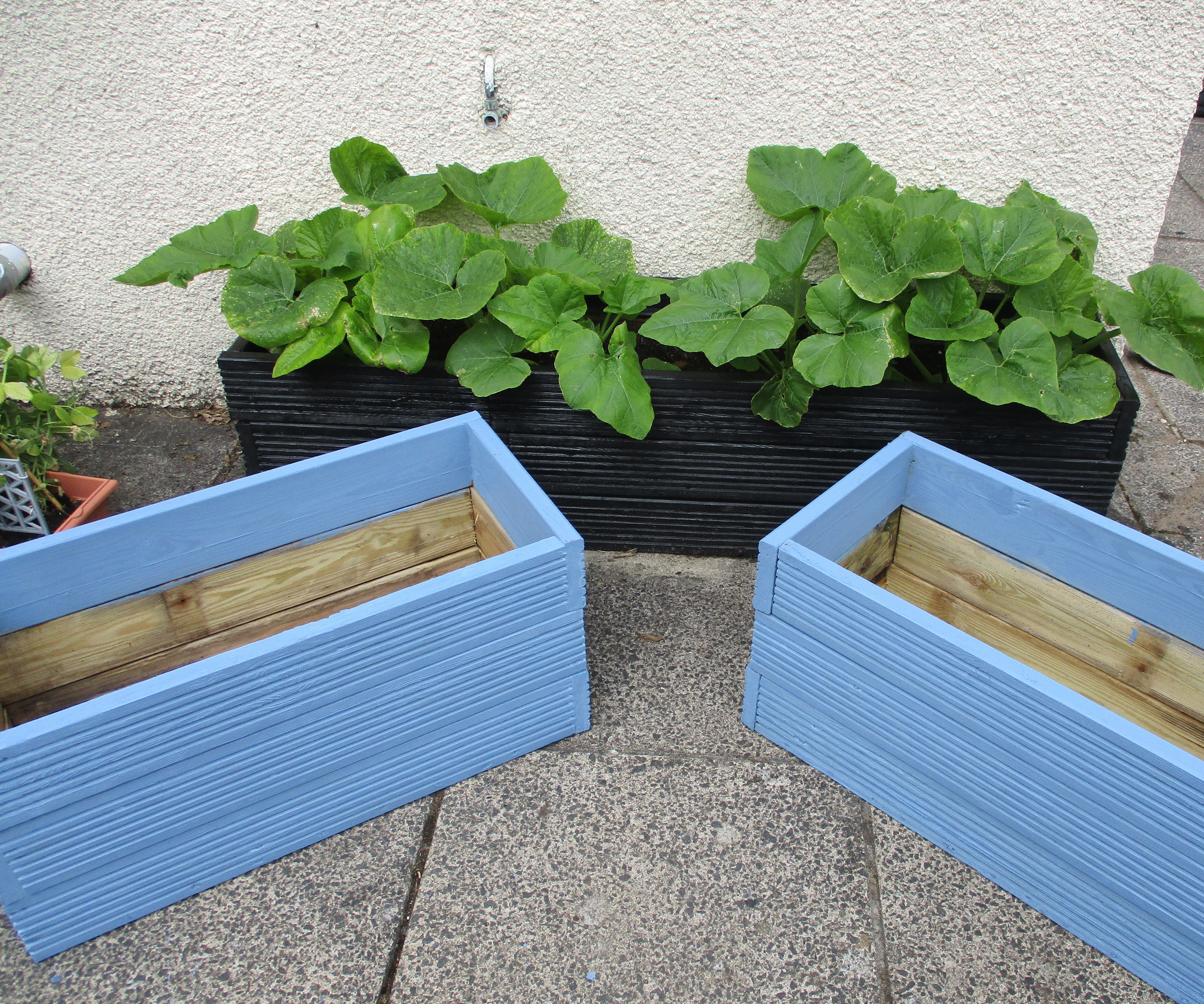 Simple Planter From Old Decking