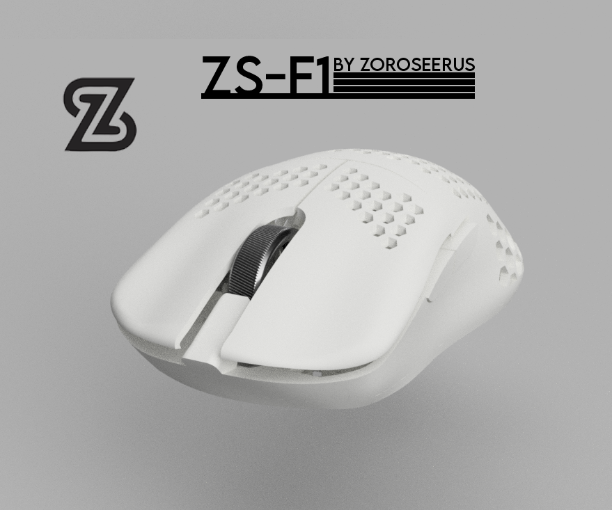ZS-F1, F-2, Wireless 3D Printed Finalmouse Ultralight 2 Guide
