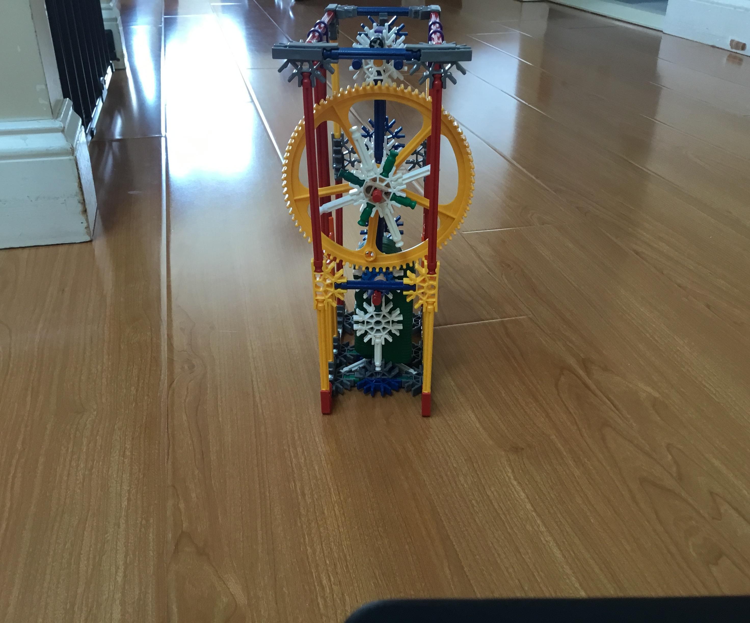 Knex Working Simple Clock