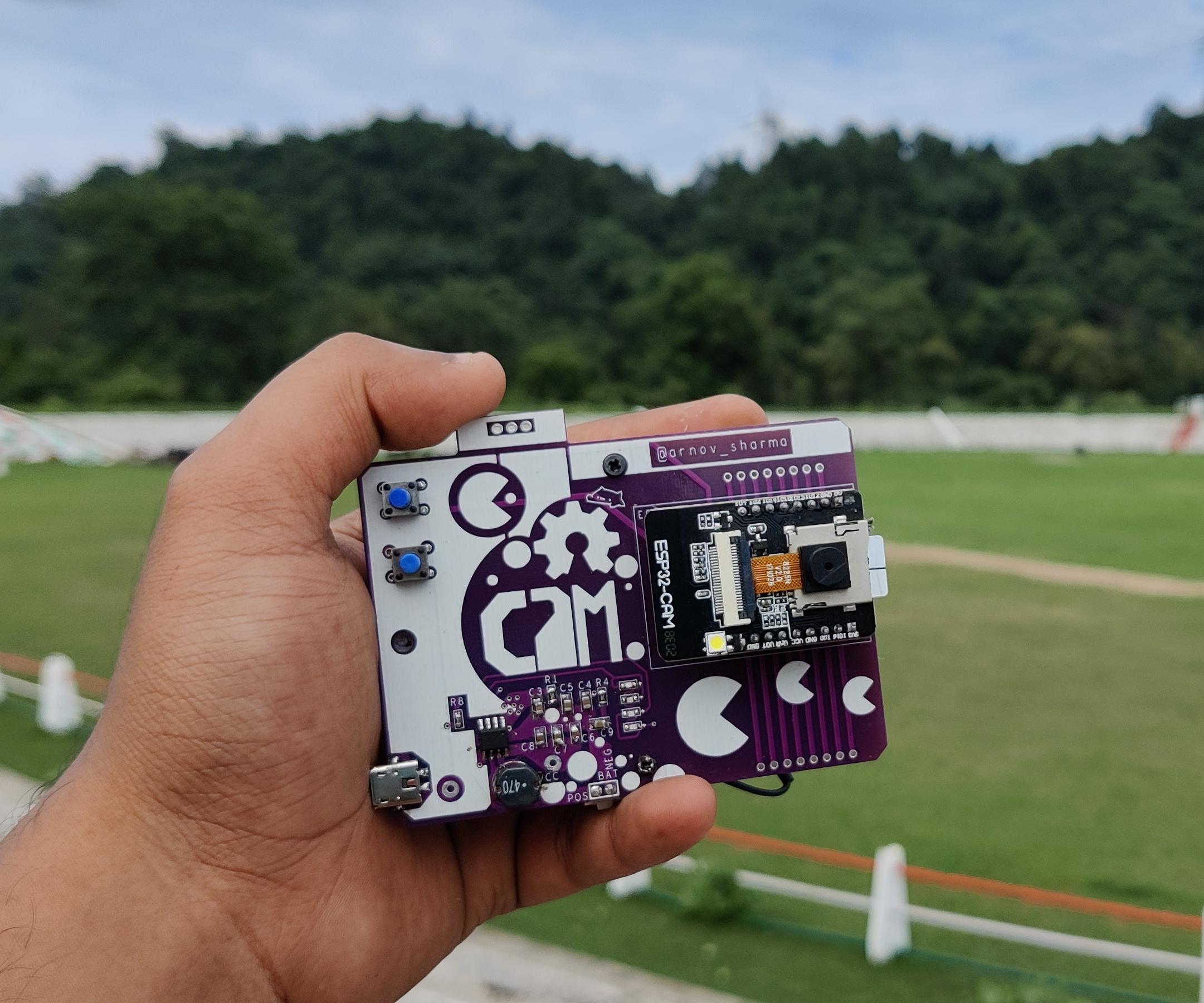 Dumb But Great Point and Shoot Camera With ESP32 CAM