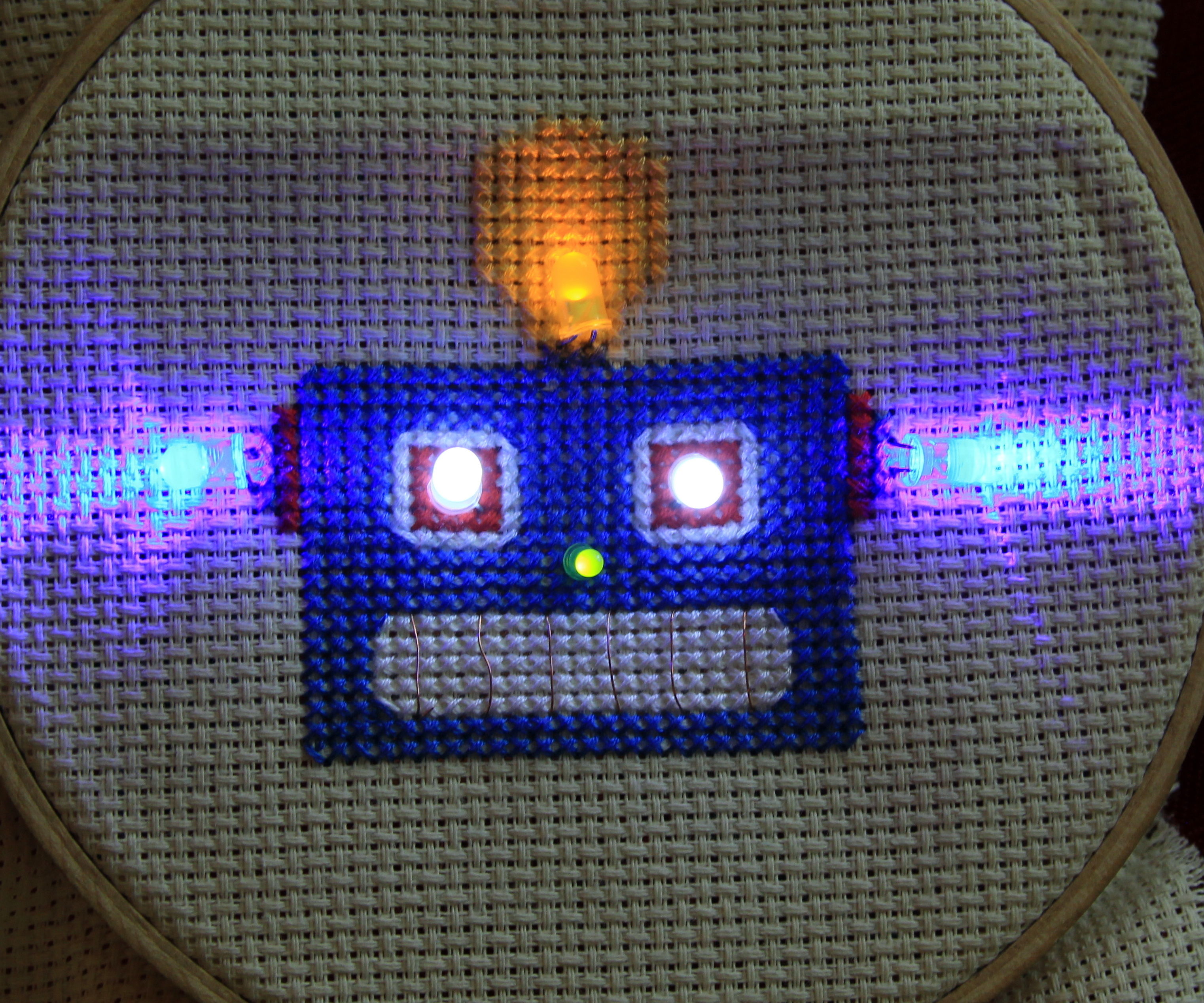 Electronic Cross Stitch