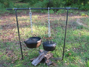 Chuckwagon Campfire Cooking Rack