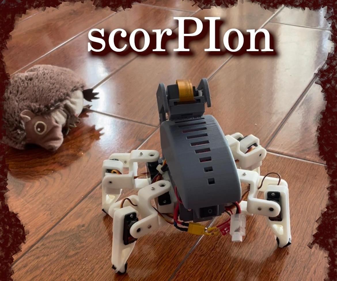 Cute Mechanical ScorPIon Robot