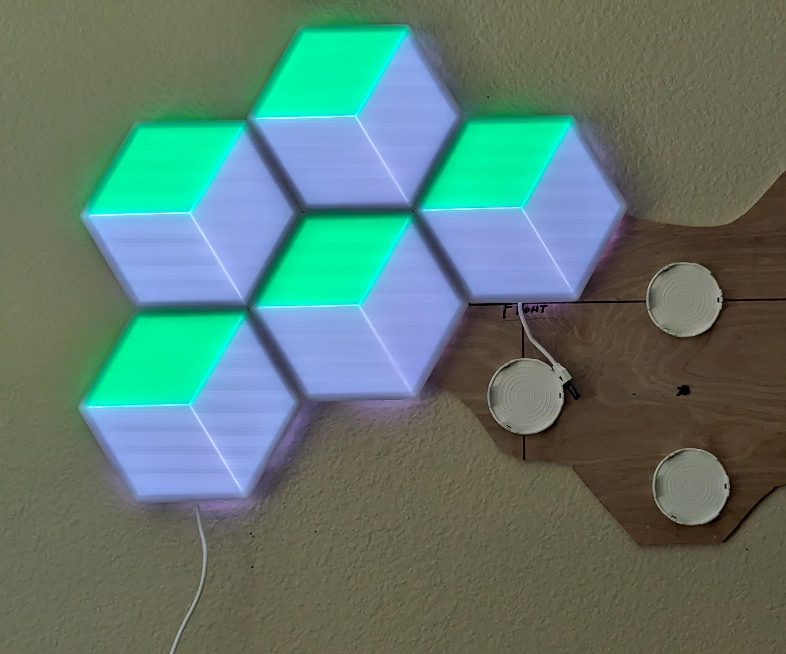 How to Install Govee Glide Hexa Pro Light Panels to Textured and Painted Drywall