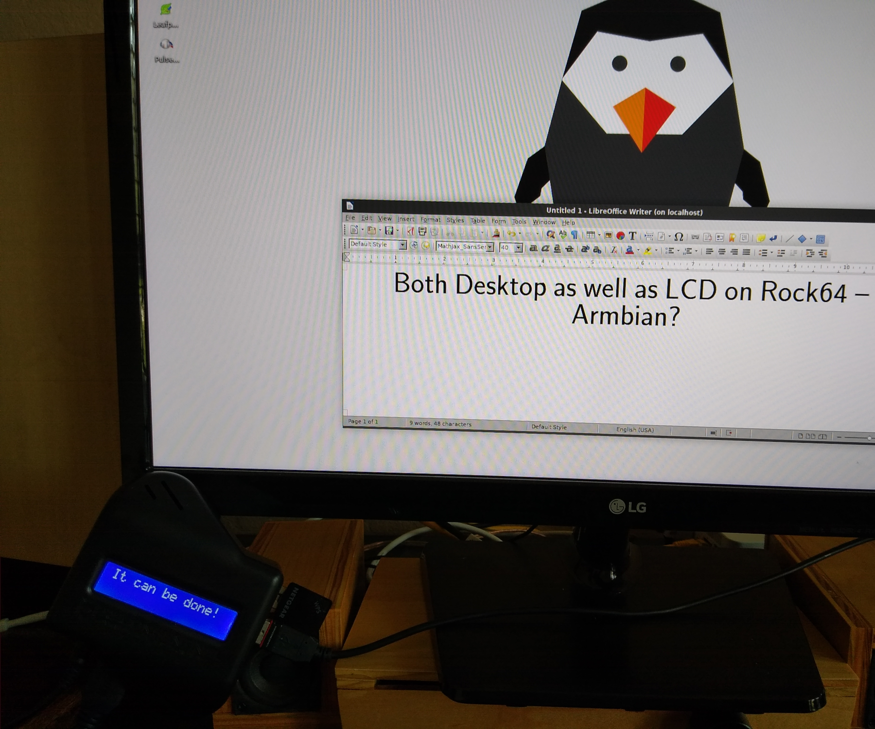 Get HDMI Output From Your Rock64 Using Armbian