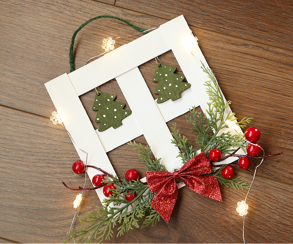 DIY Christmas Mini Faux Window Decoration🎄🌟