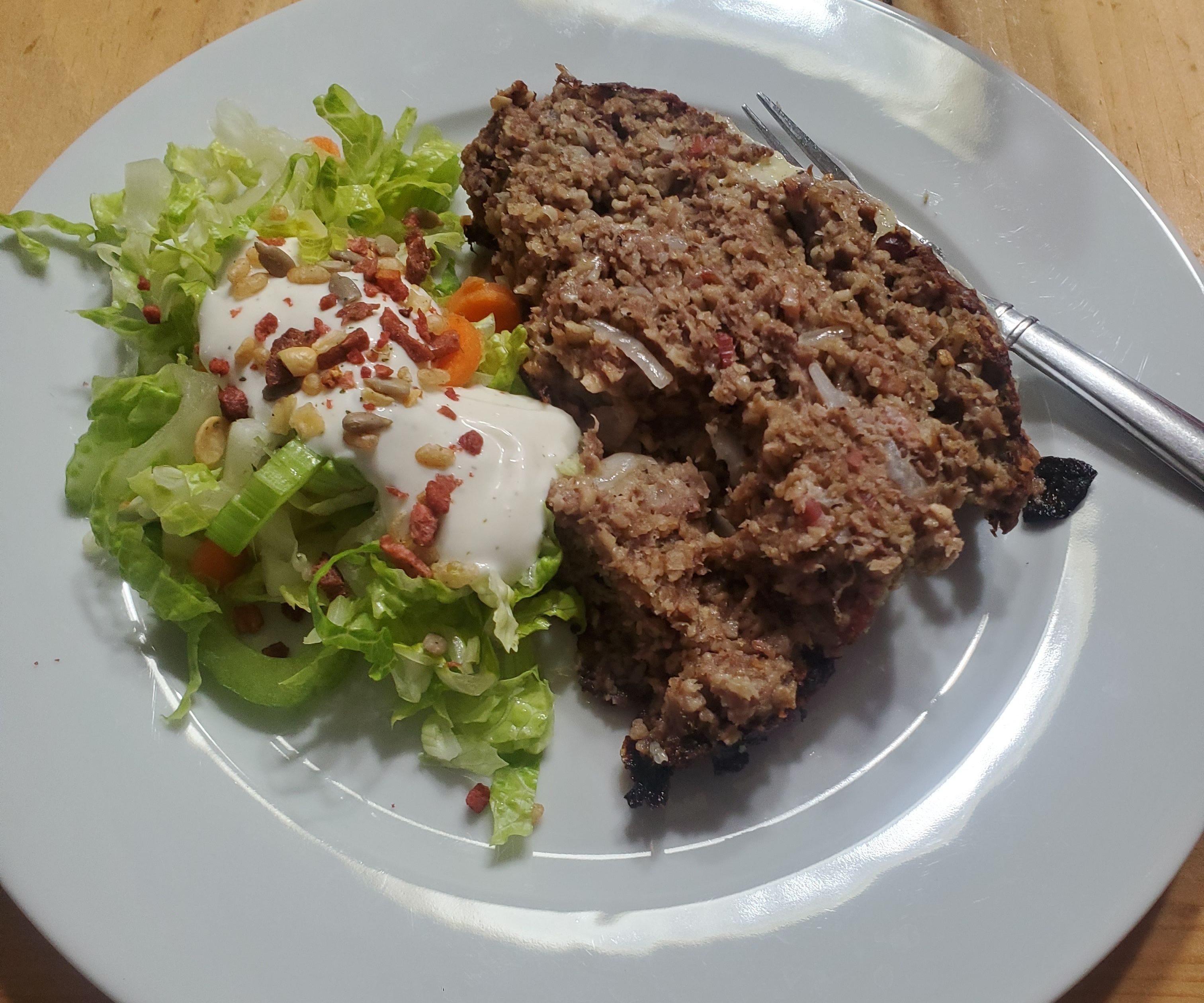 Family Bacon & Cheese Meatloaf