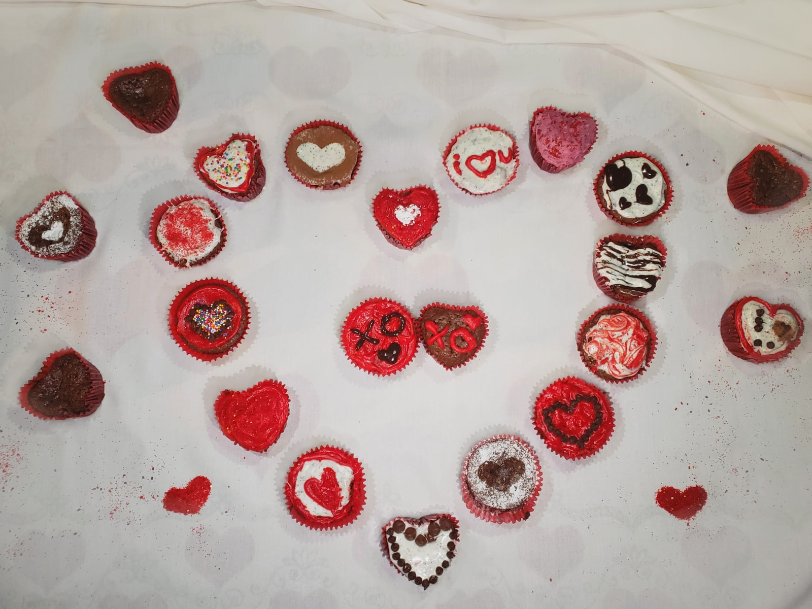 How to Bake Fudgy Valentines Brownies