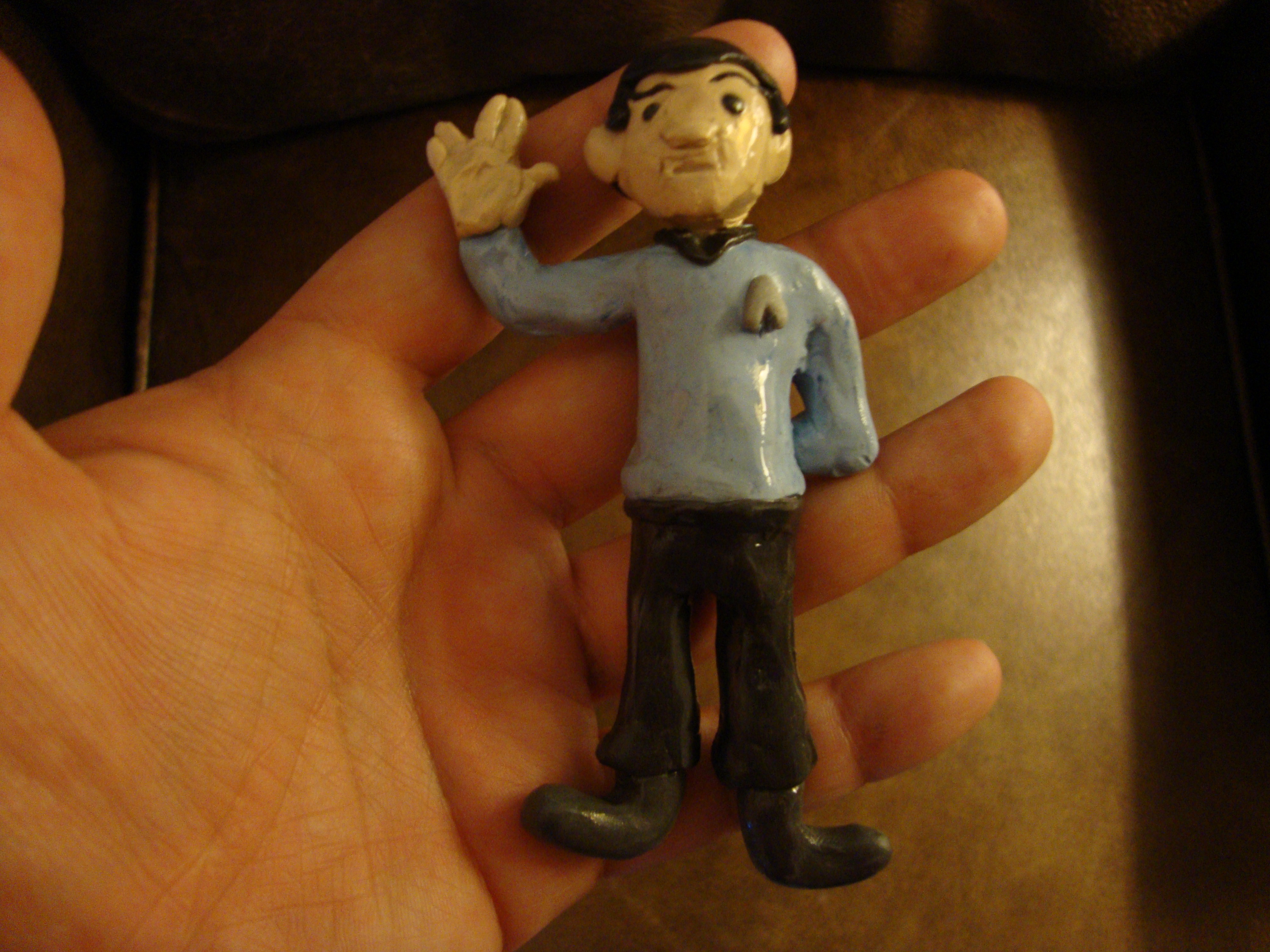 Sculpey Mr. Spock