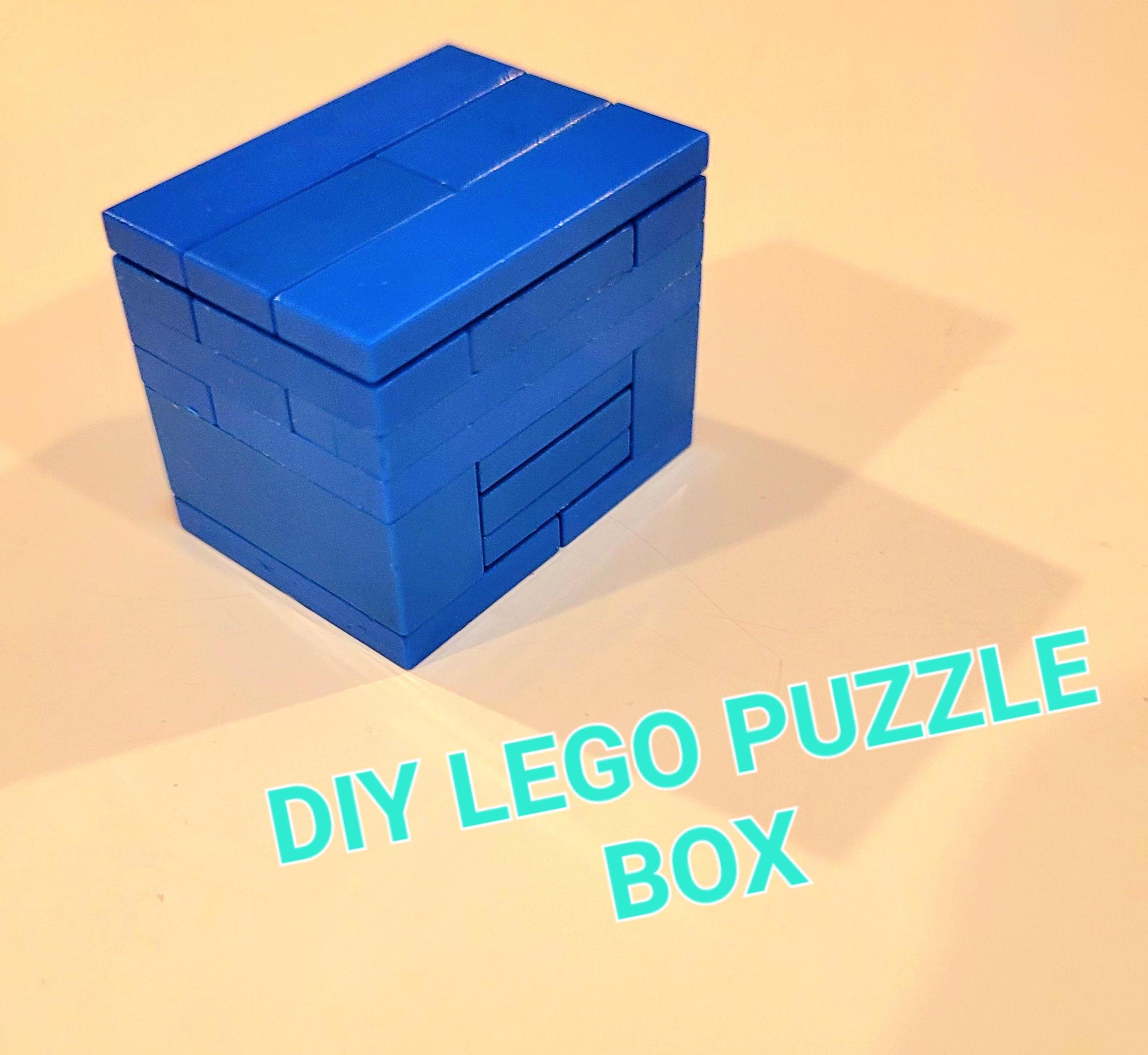 DIY Medium Level Lego Puzzle Box
