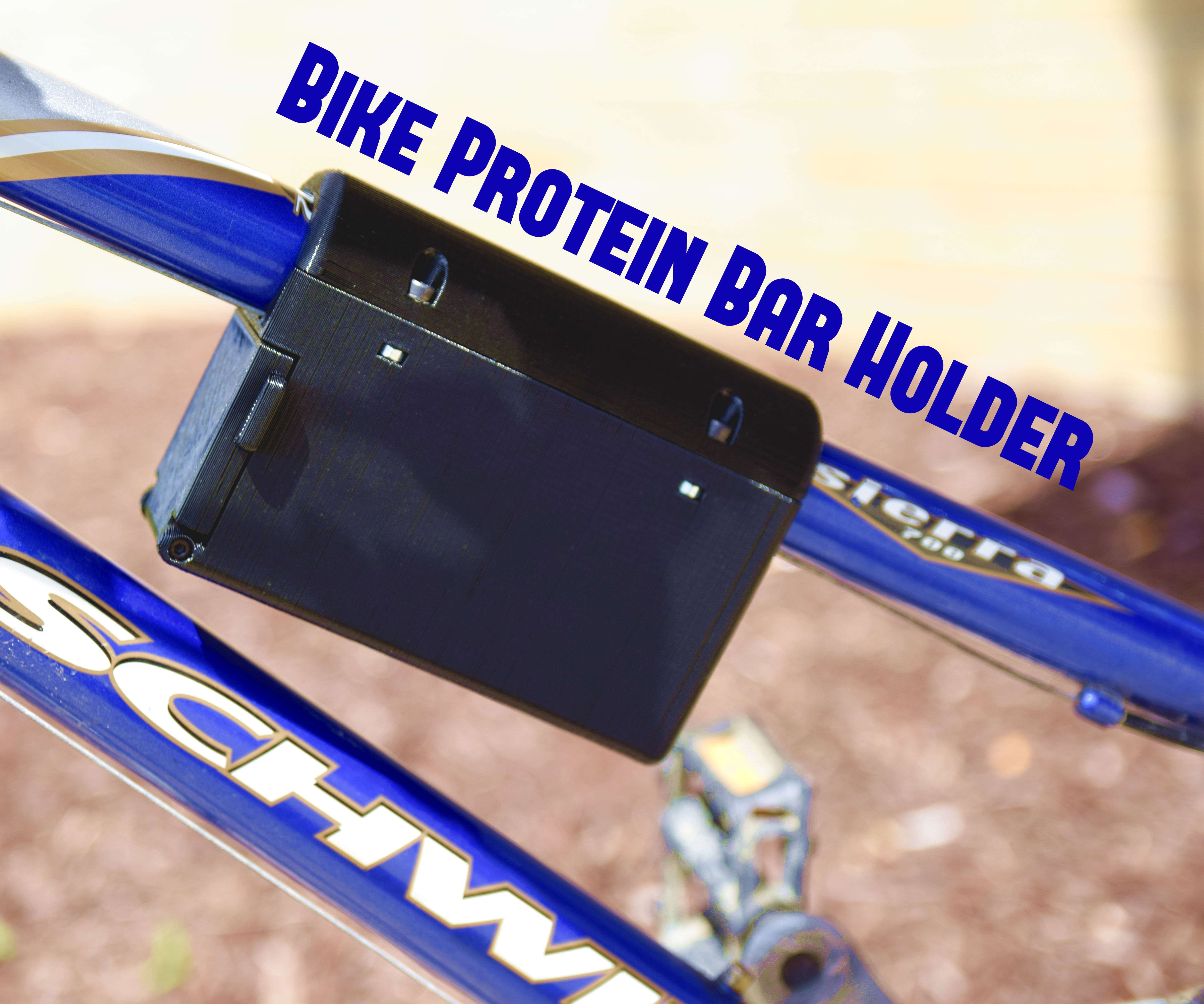 Bike Protein Bar Holder
