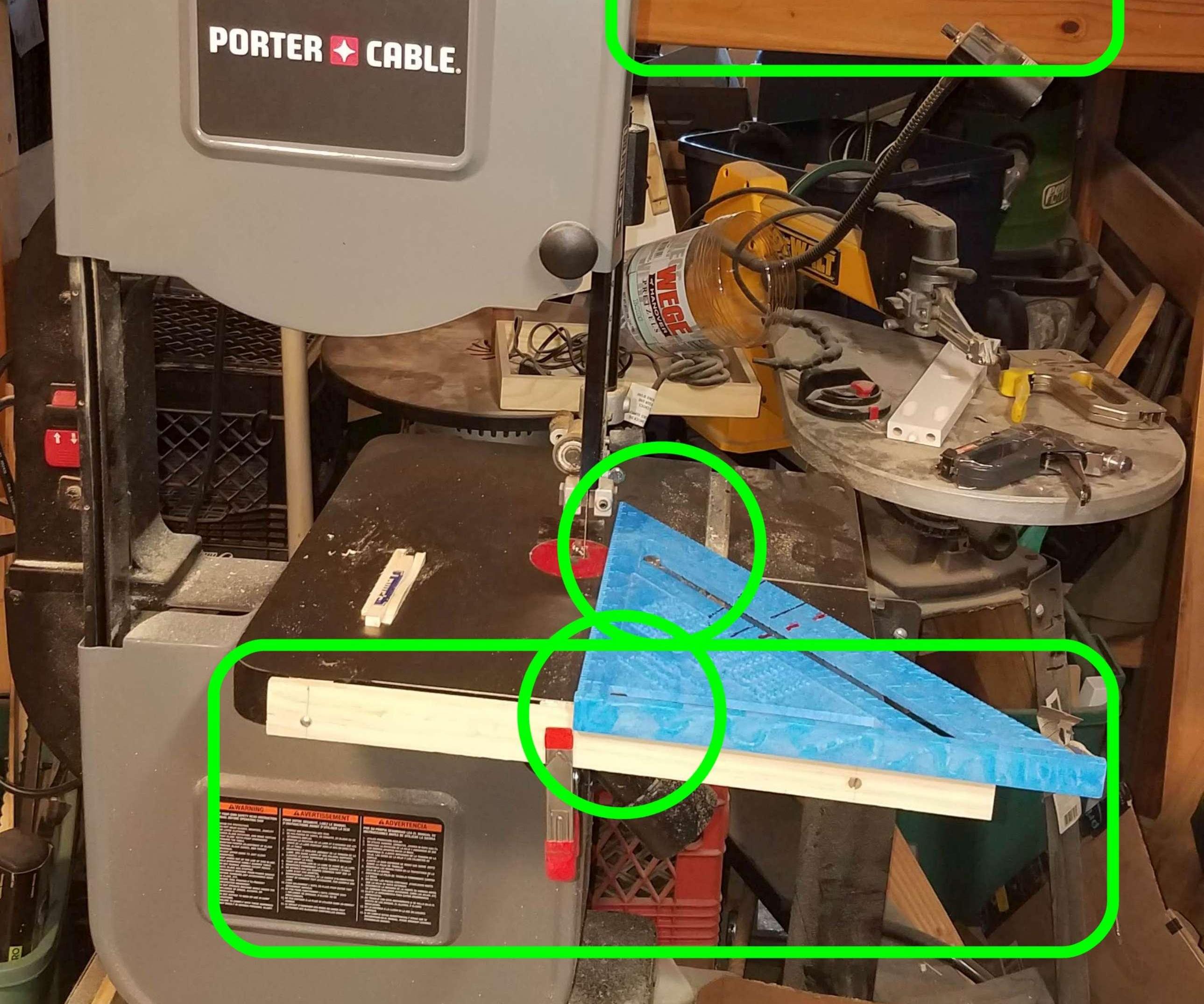 Bandsaw and Workshop Tricks. 