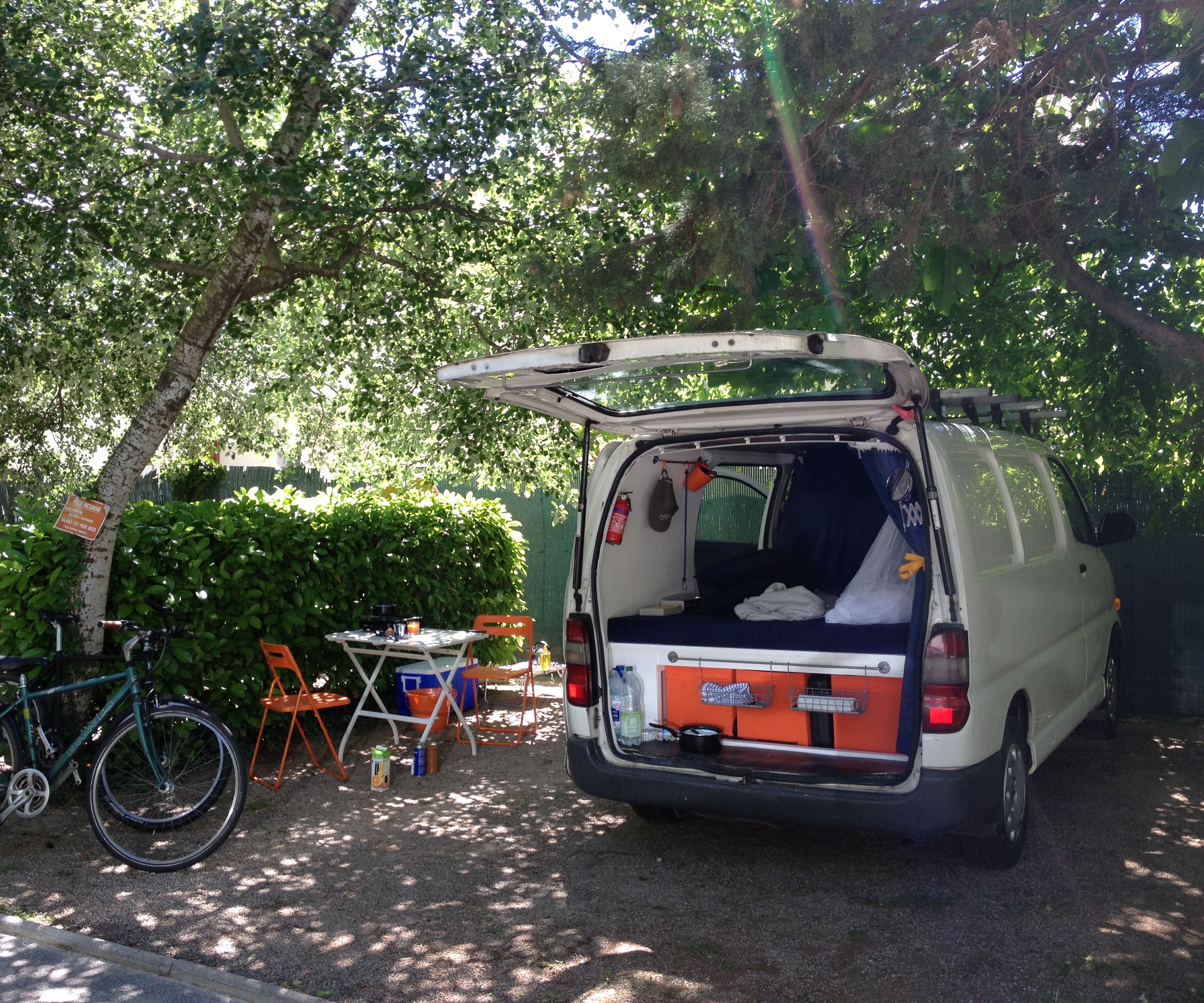 White Van Camper Conversion