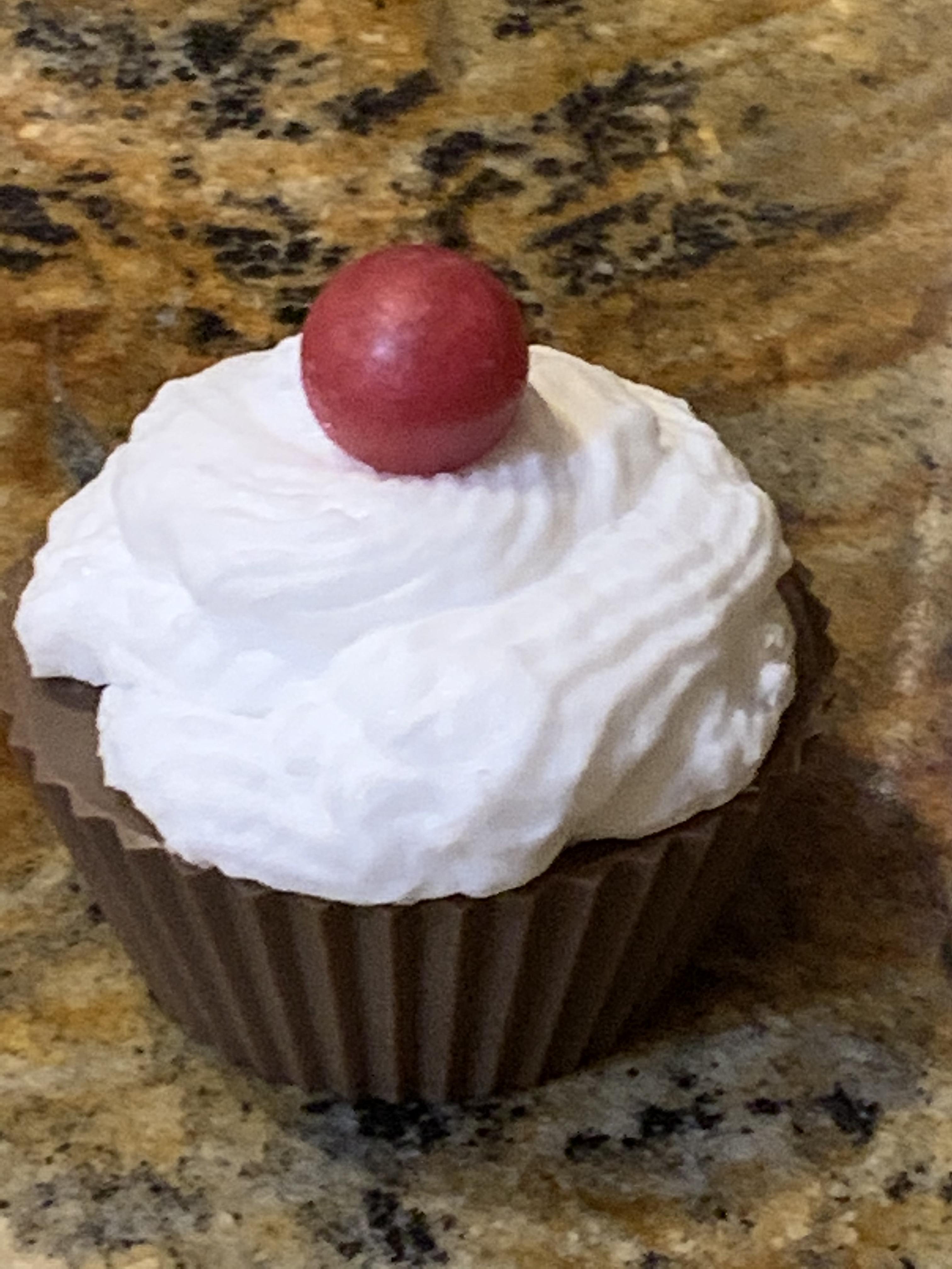 Chocolate and Cinnamon Cupcake Soaps