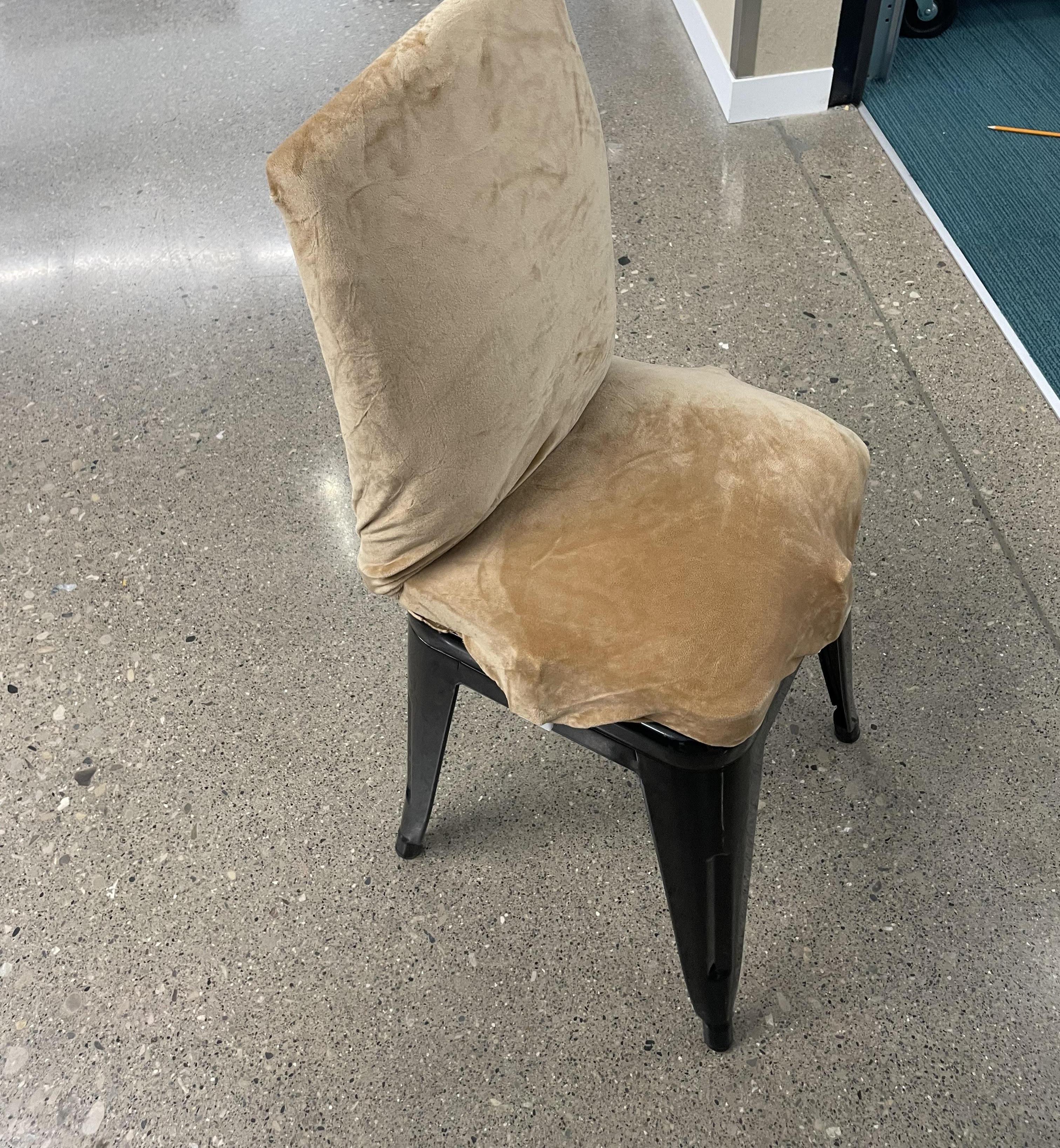 Attachable Cushion+Back Rest for Stool