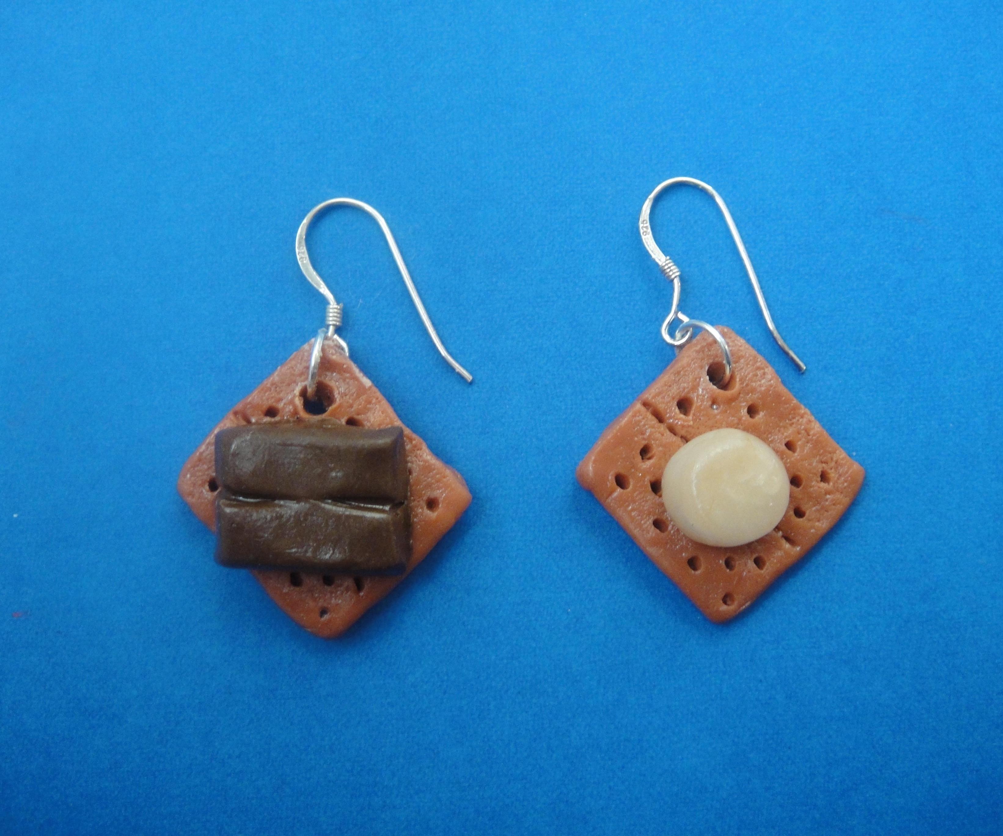 Mini S'mores Earrings