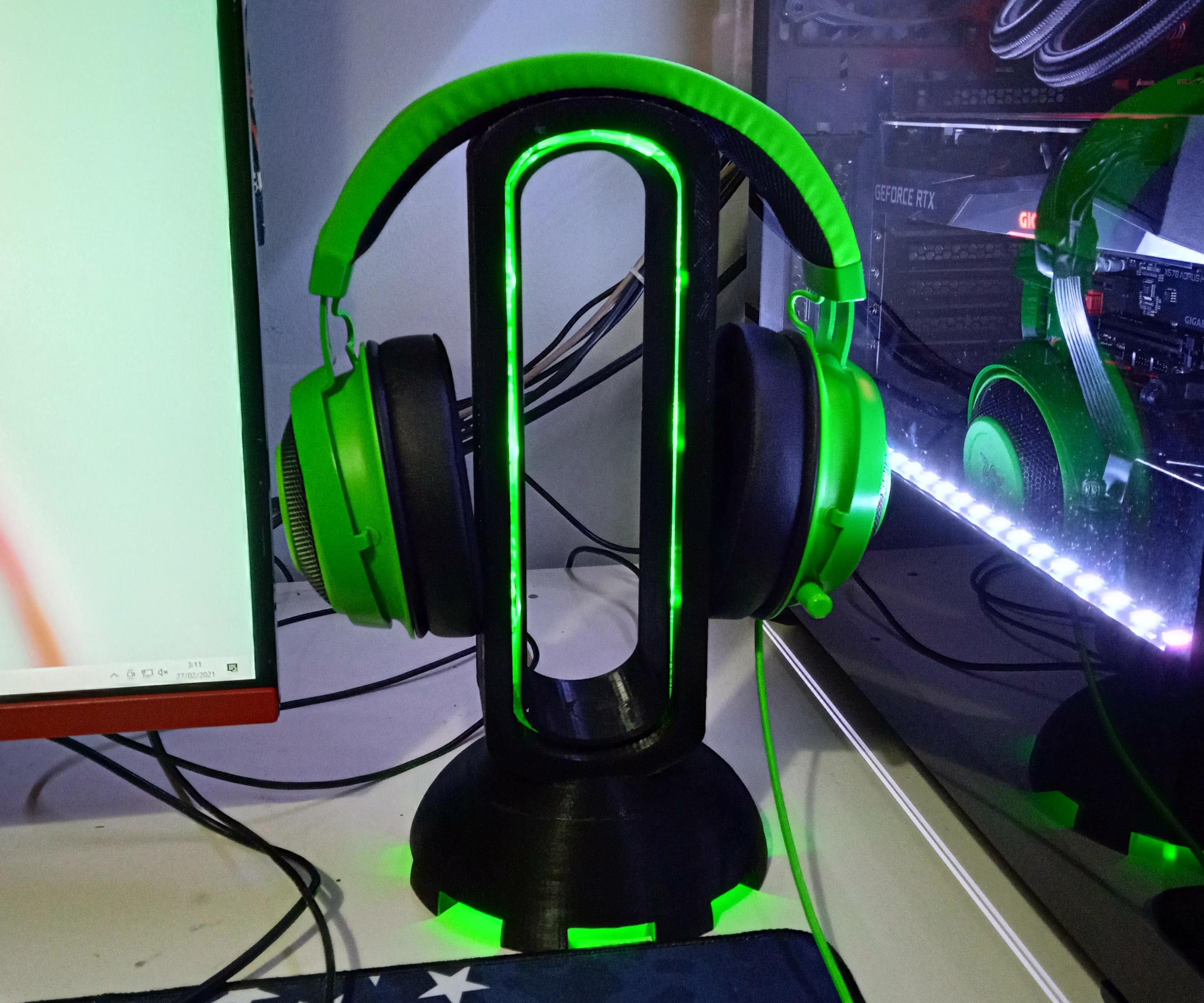 Soporte De Auriculares RGB / Headphones Support RGB