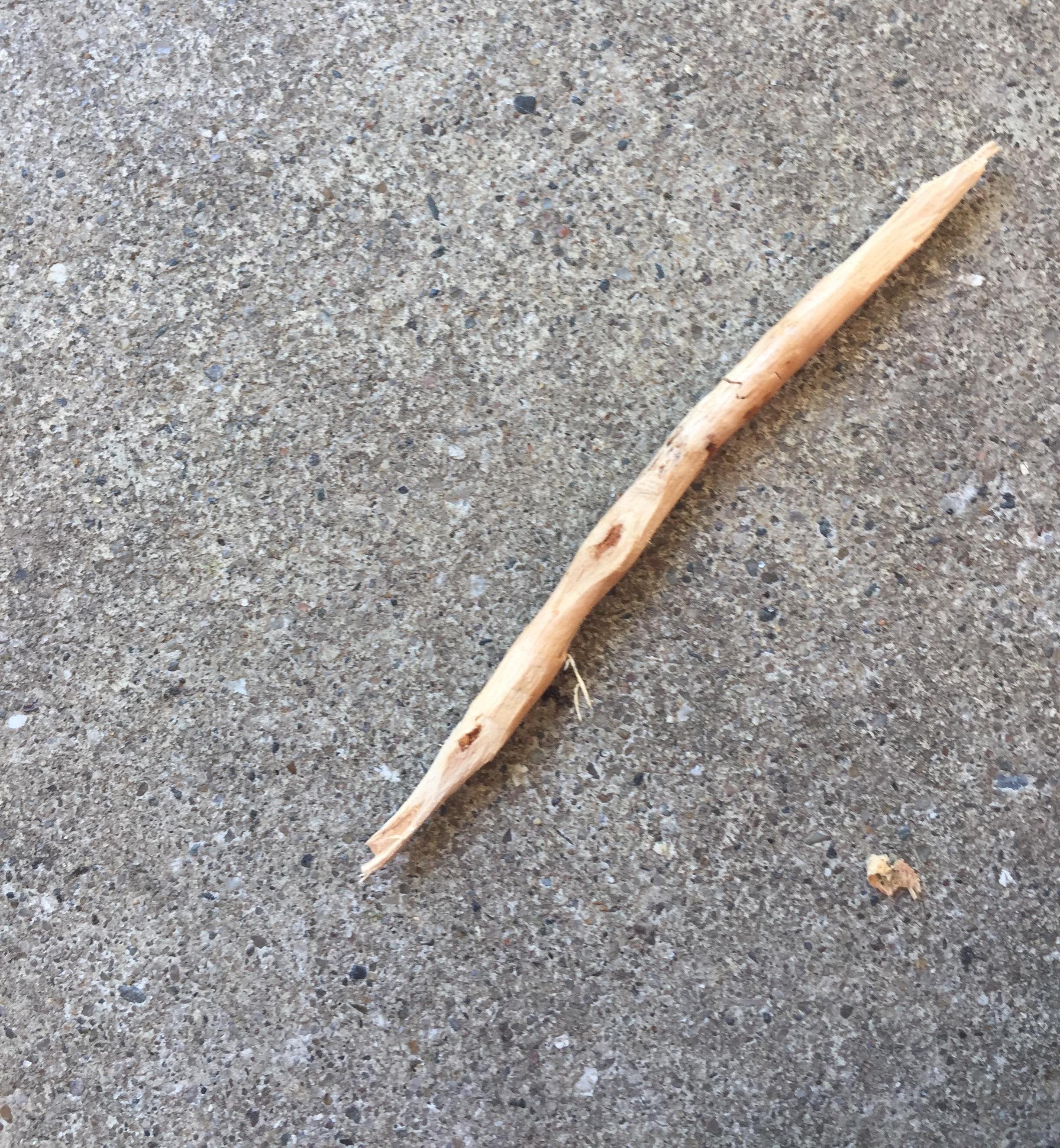 Stick Into Toothpick