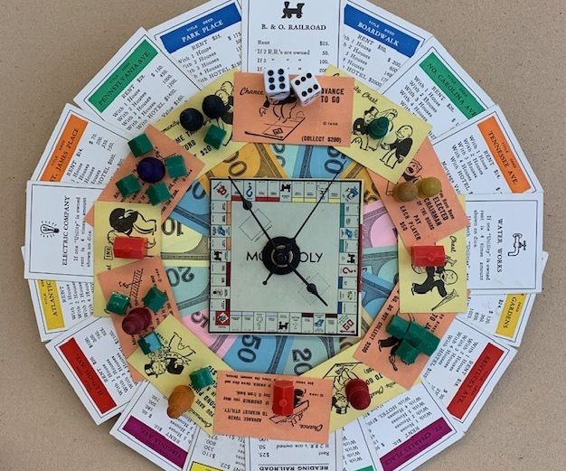 MONOPOLY CLOCK
