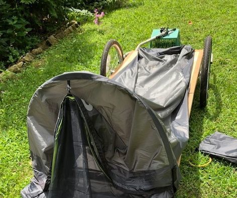 Folding Bike Trailer With Tent