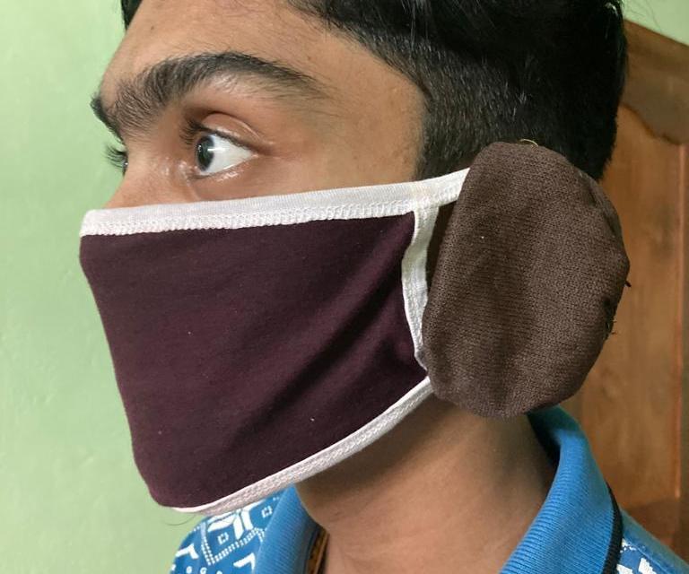 Earmuffed Mask With Socks