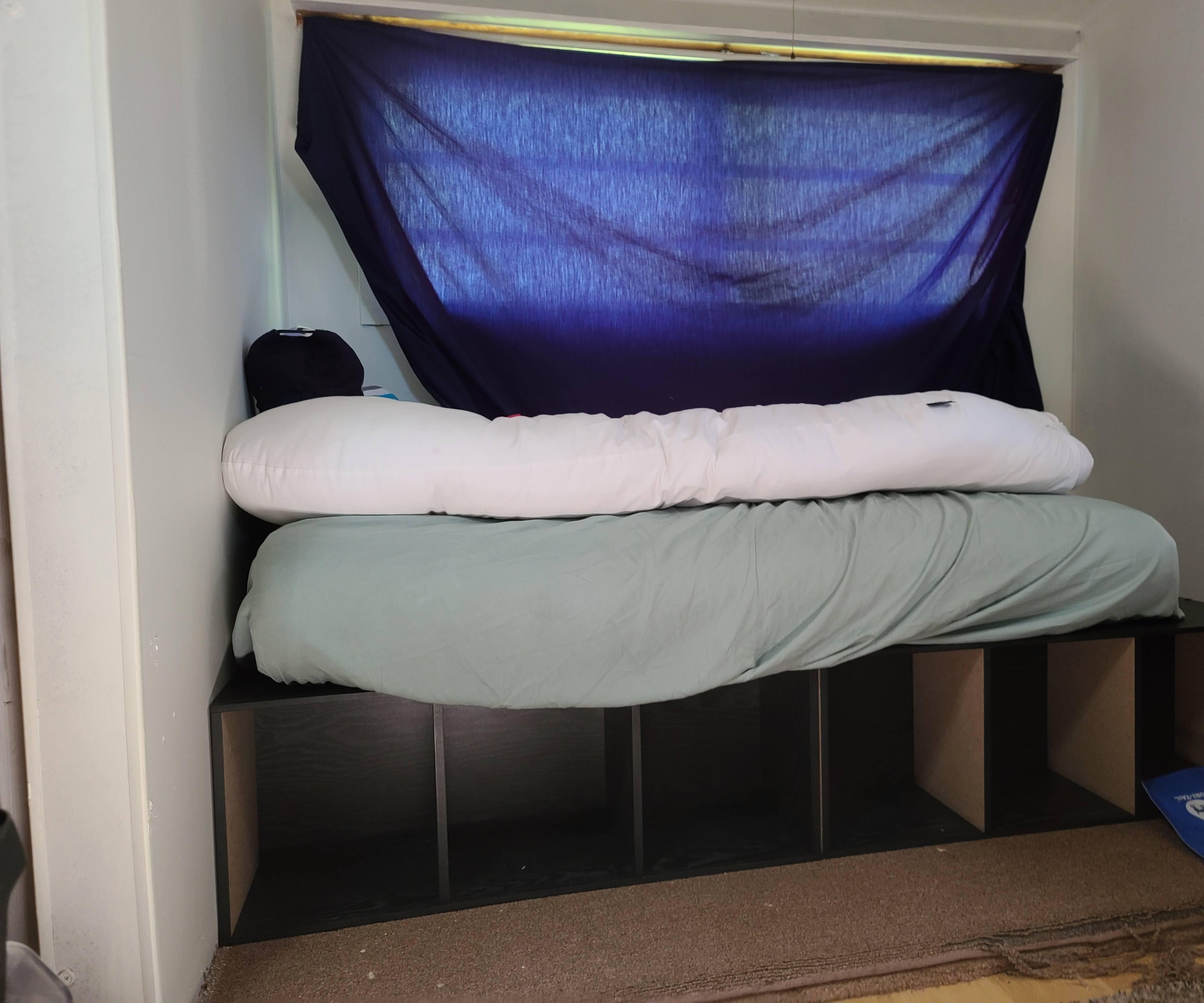 Ikea Bookcase Bed Frame