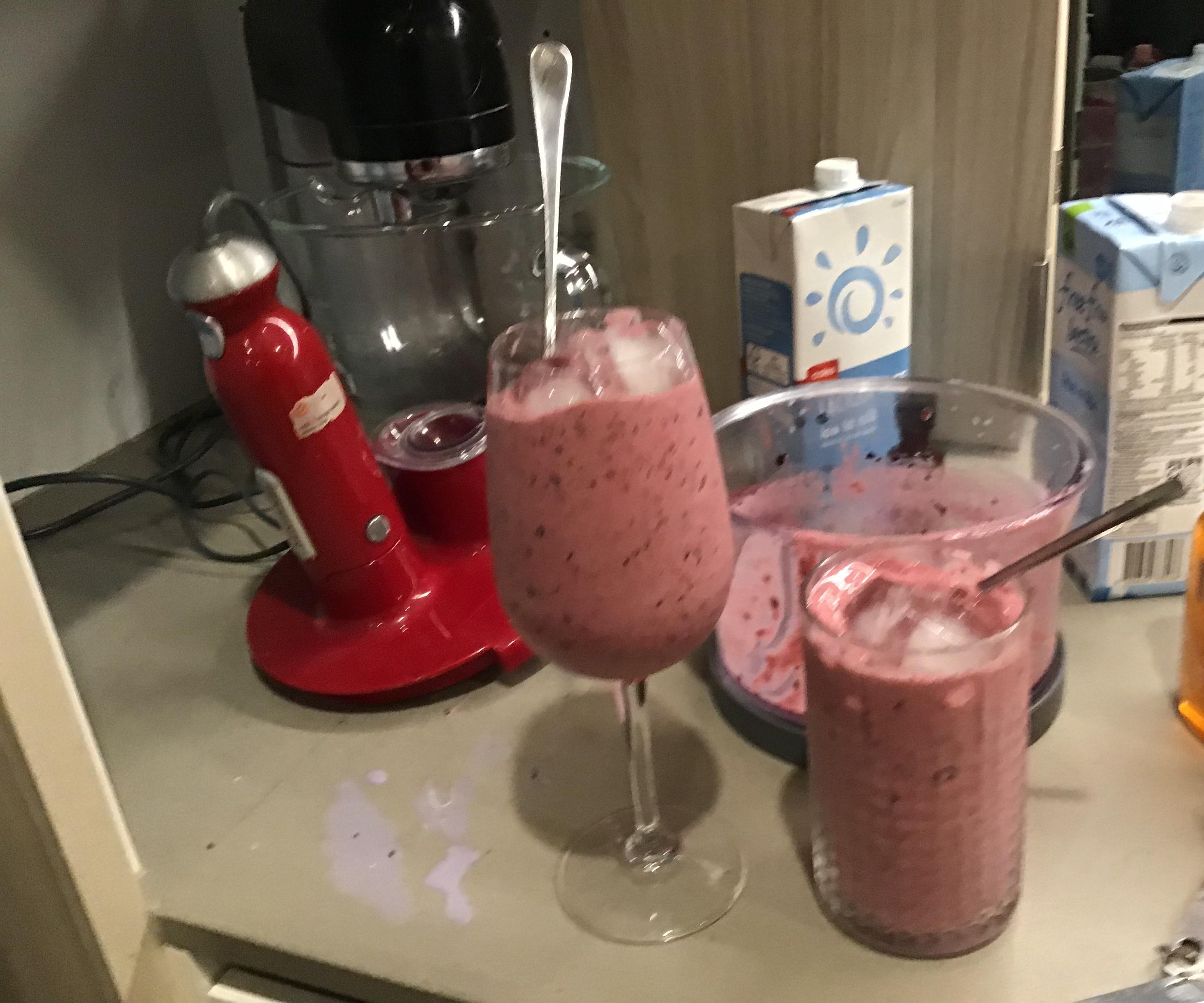 Mixed Berry Slushies! 