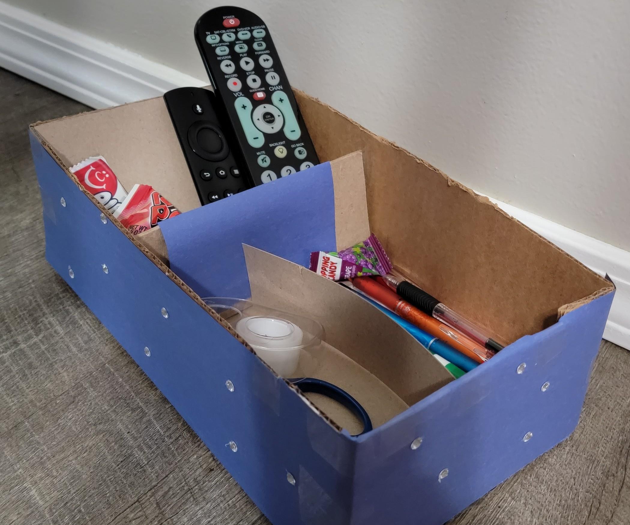 Remote and Phone Holder.