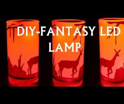 Simple Fantasy LED Lamp