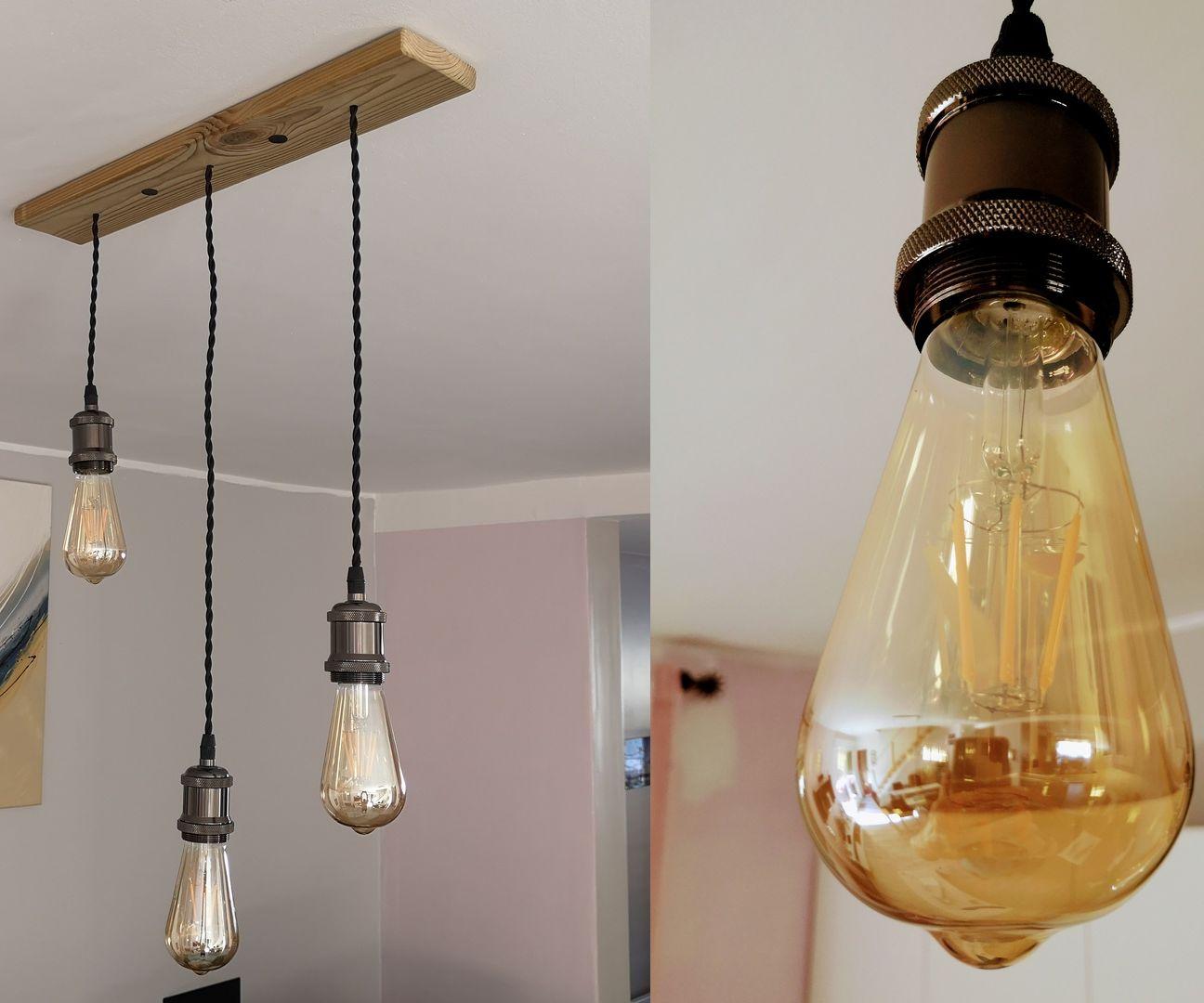 Vintage Edison Chandelier
