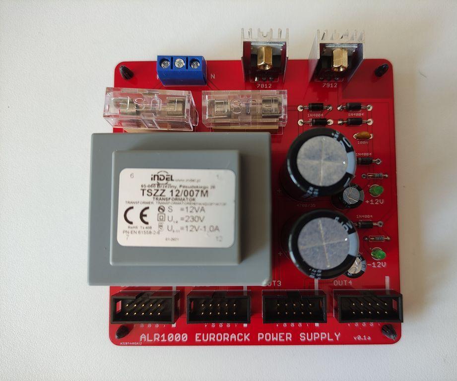 ALR400 - DIY Linear Regulated Eurorack Power Supply (and Power Bus Bar)