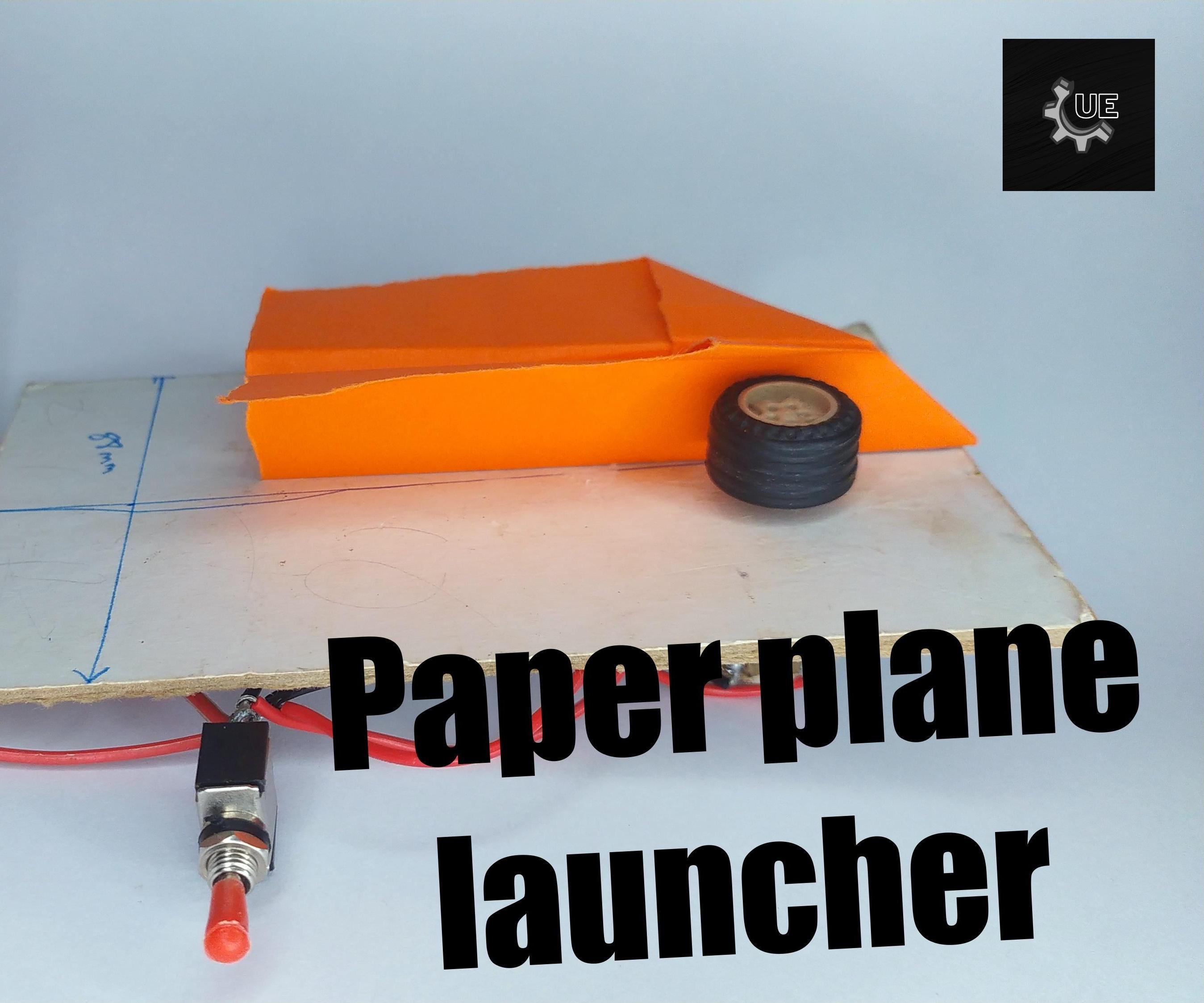 (DIY)Paper Plane Launcher