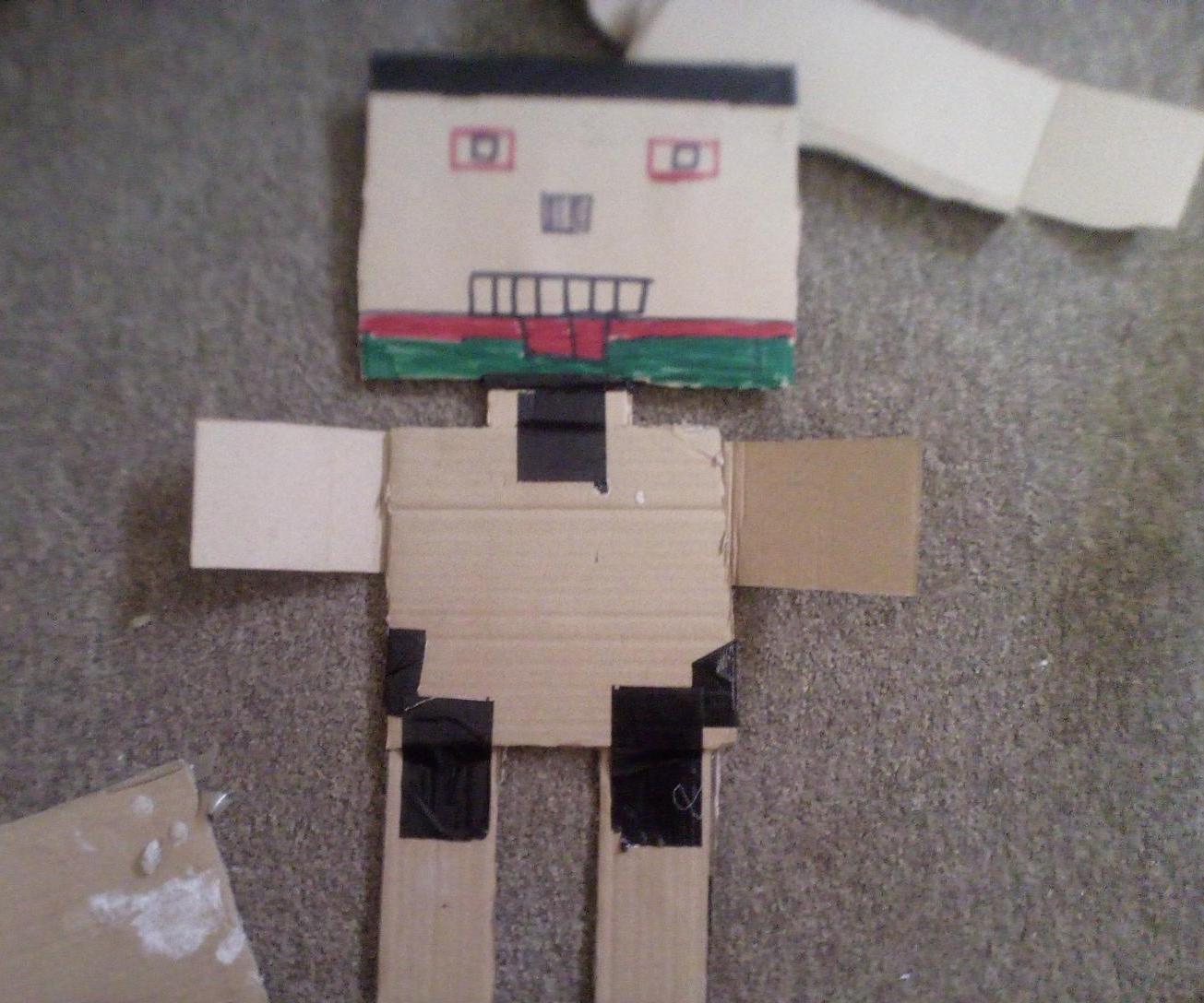 Robot Out of Cardboard