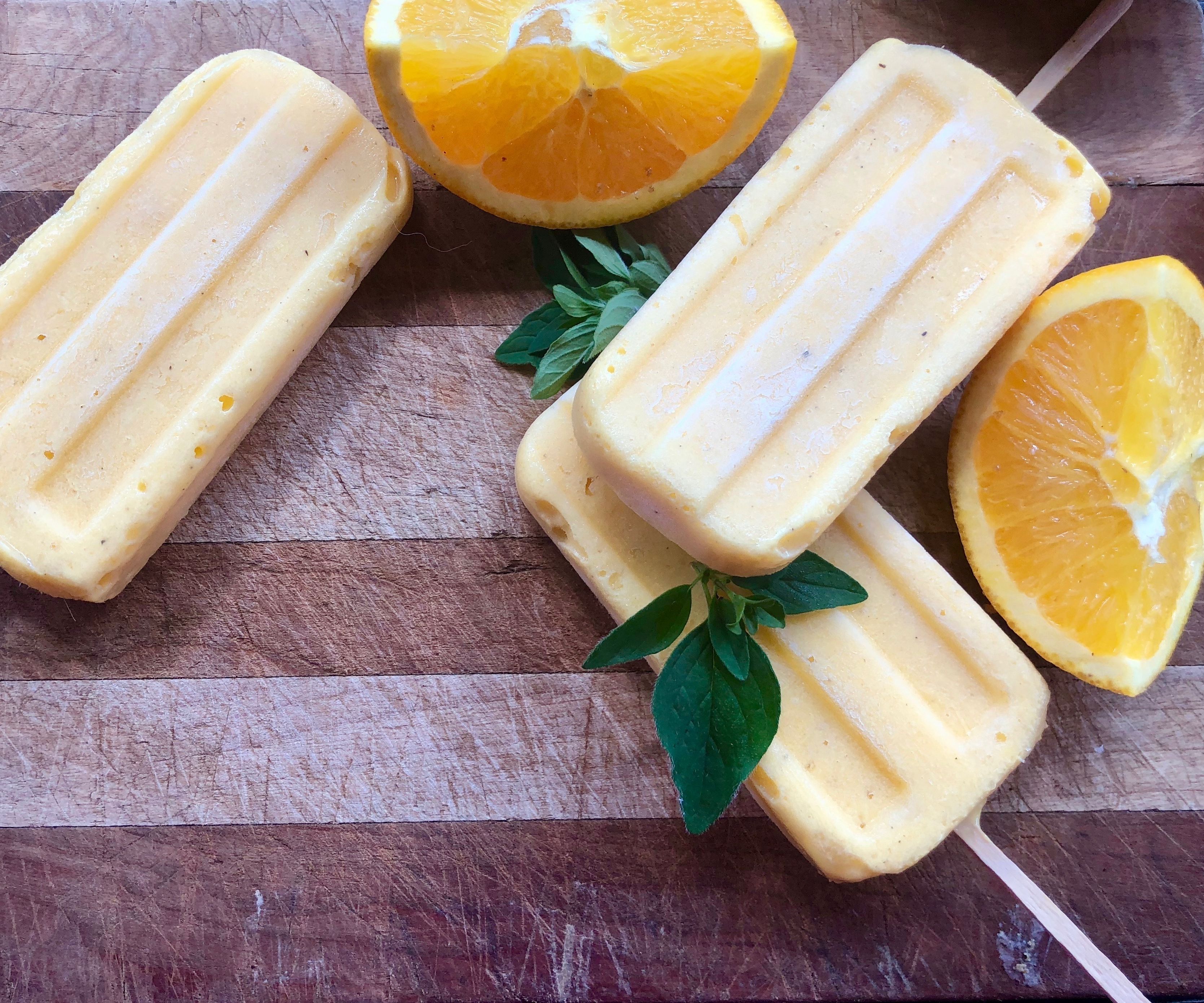 Tropical Mango Popsicle