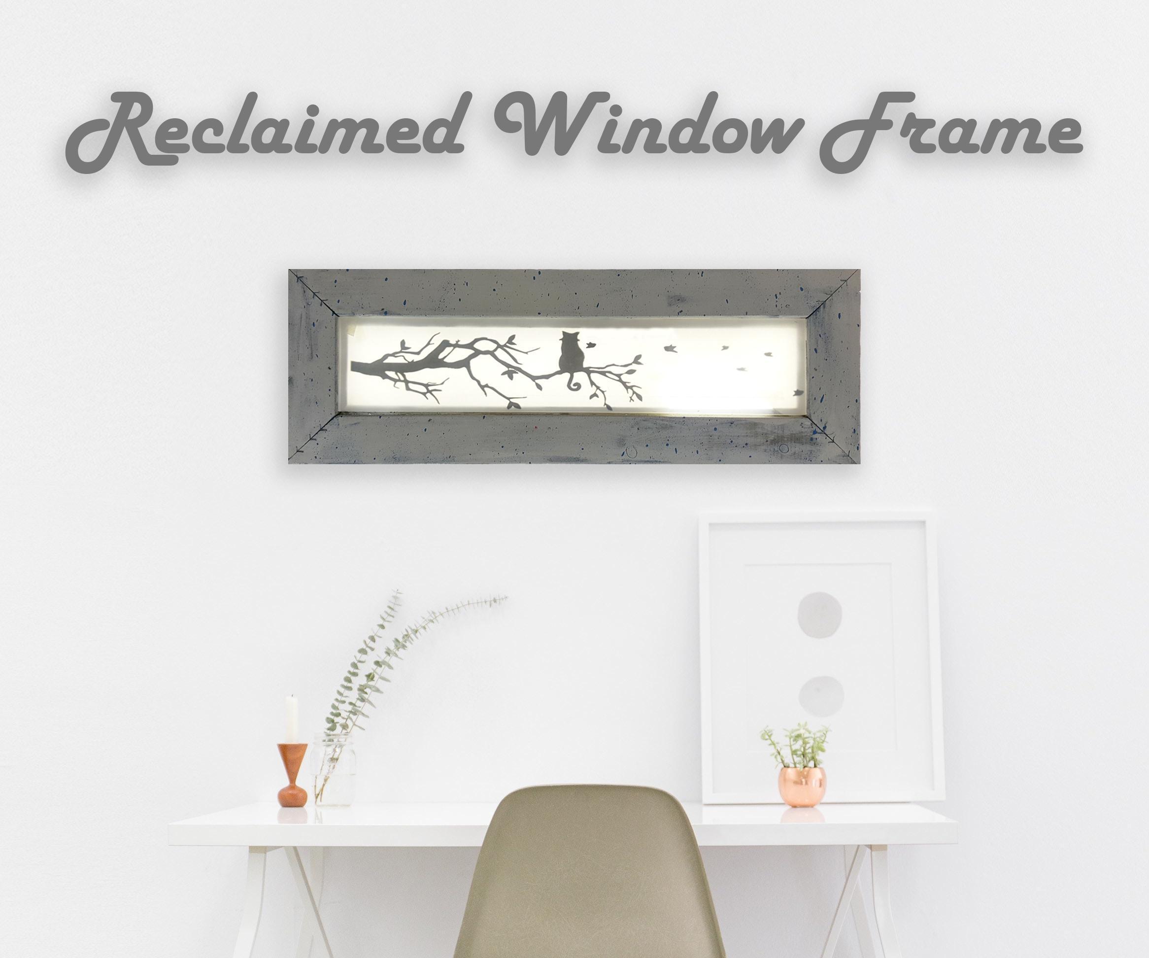 Reclaimed Window Frame